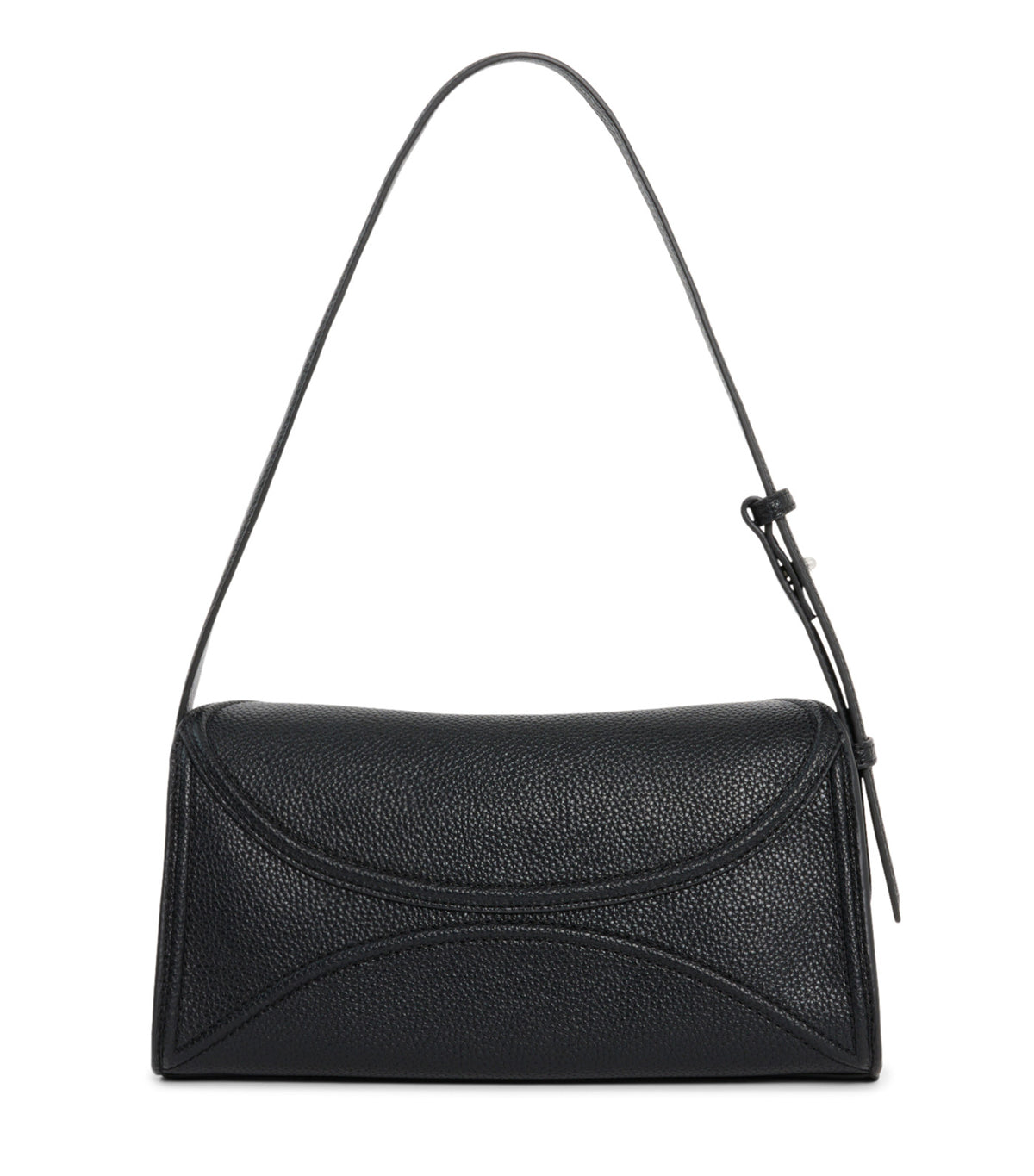 Everyday Club Flap Close Shoulder Bag Noir 1