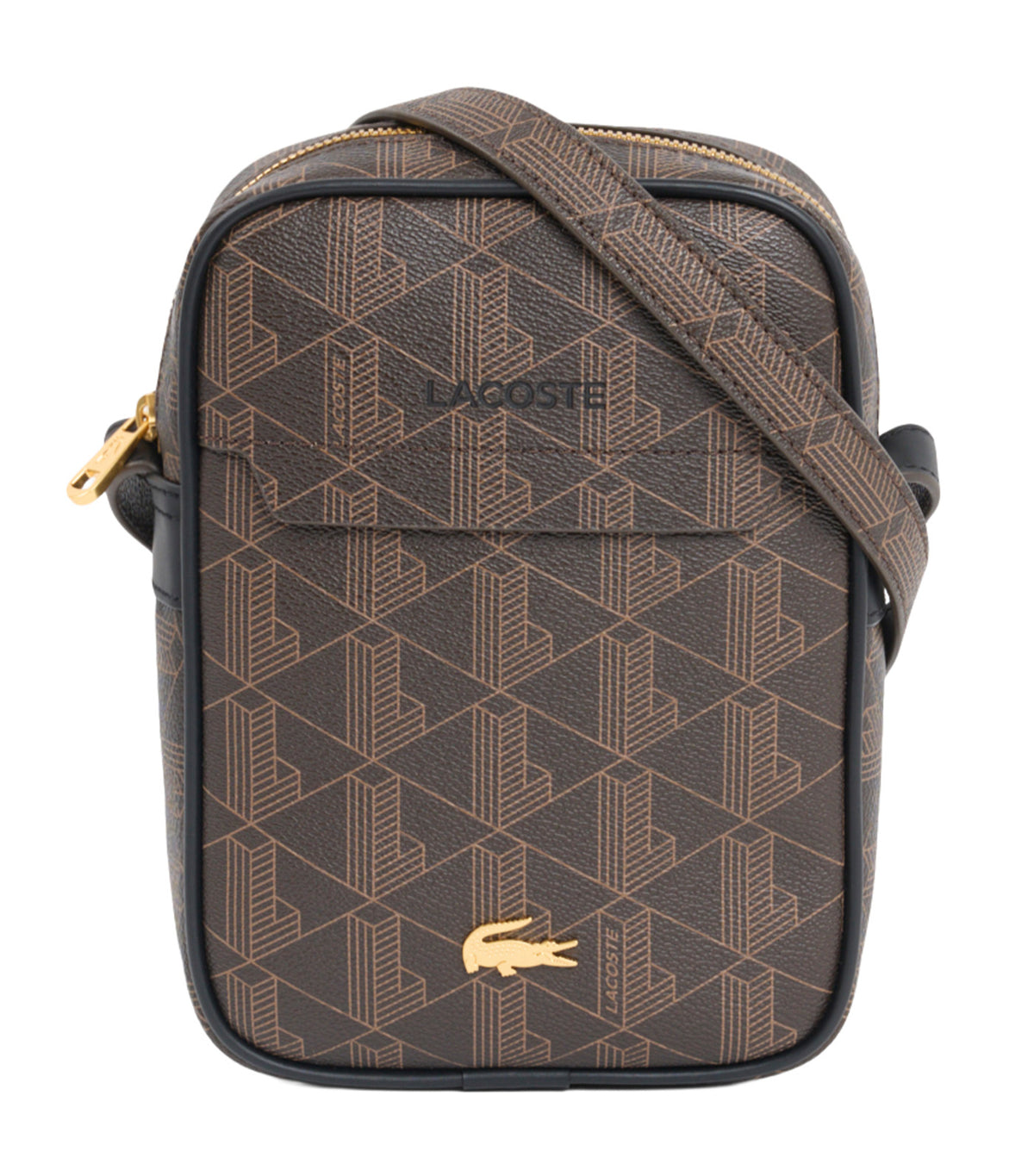 The Blend Slimline Satchel Mono Slate Black Shitake