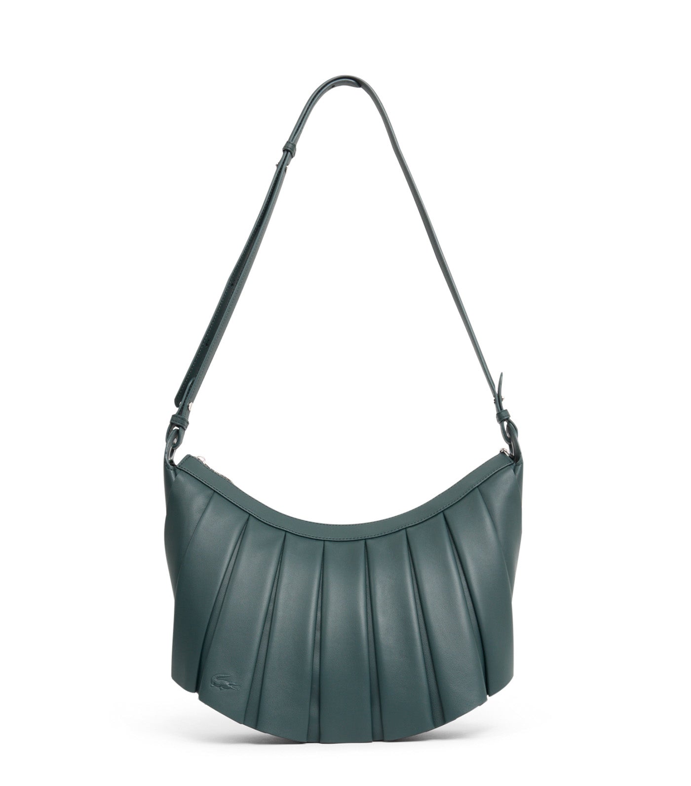Medium Lenglen Leather Hobo Bag Green Gables
