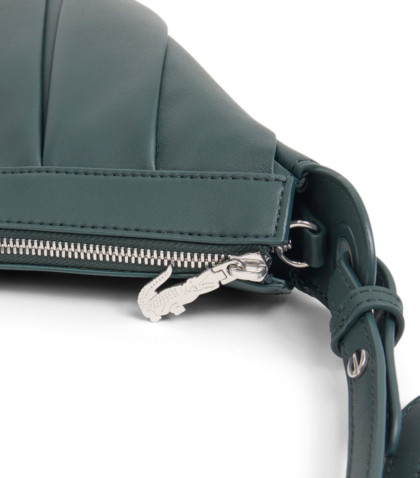 Medium Lenglen Leather Hobo Bag Green Gables