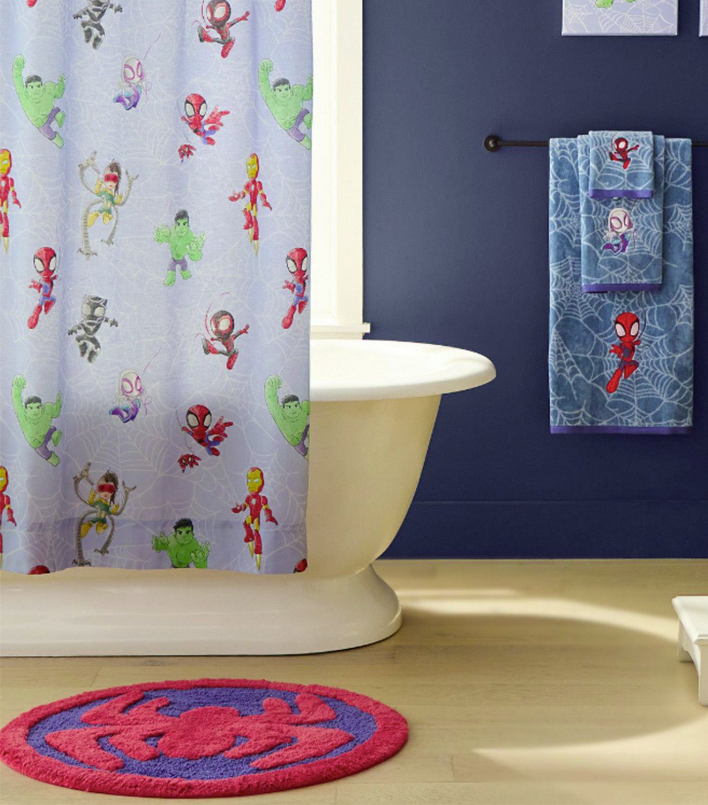 Marvel's Spidey and His Amazing Friends Bath Mat Multi