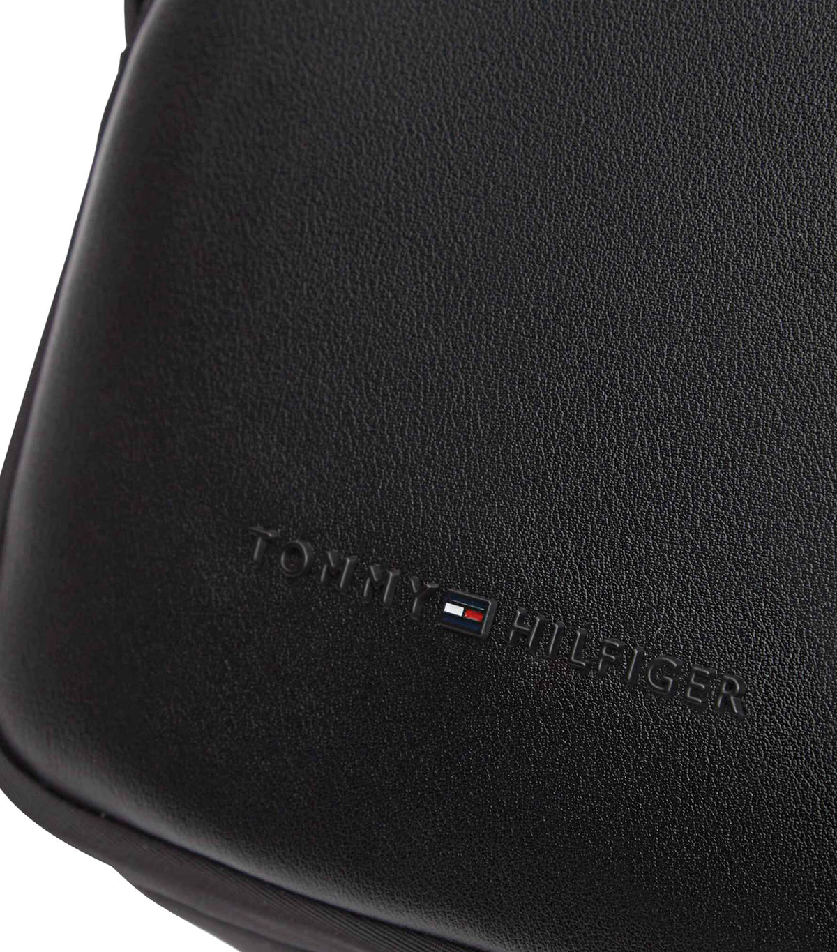 Men's Nylon Jaquard Mini Reporter Bag Black