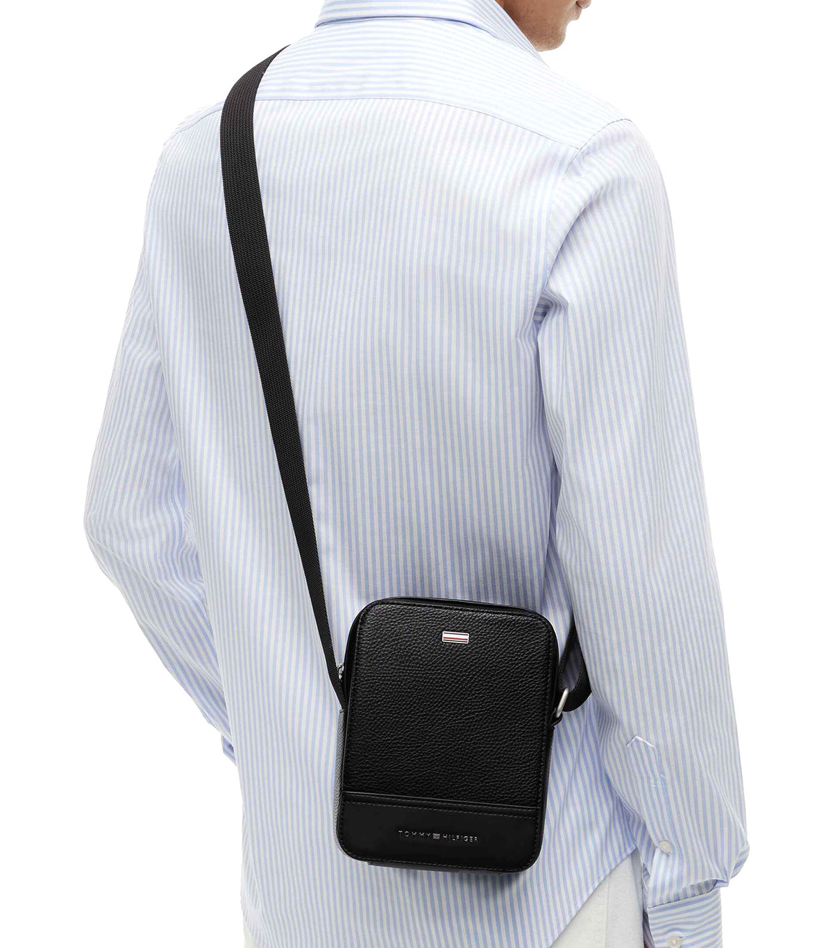 Men's Central Mini Reporter Bag Black