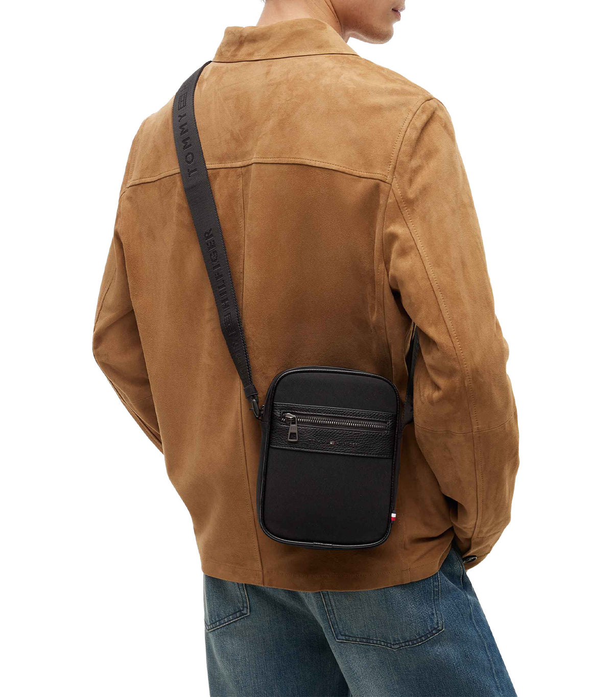 Men's Repreve Mini Reporter Bag Black