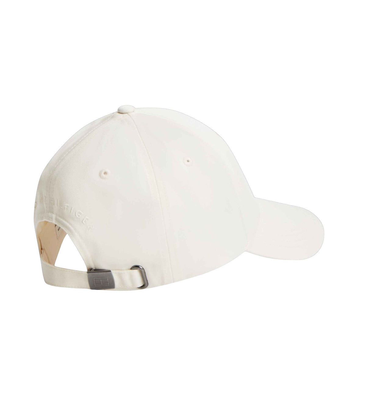 Men's Flag Cotton 6 Panel Cap Ivory Petal