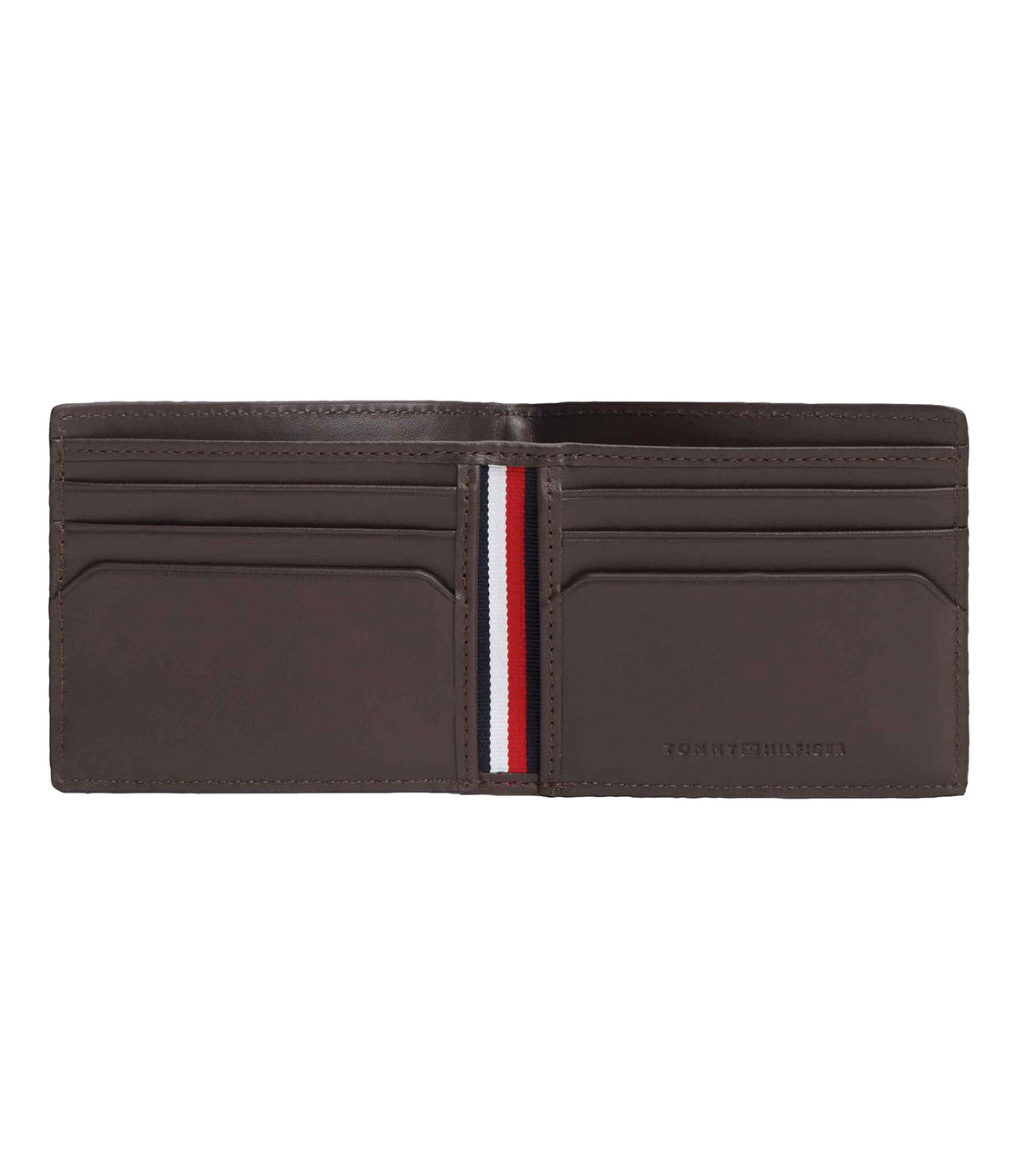 Men's Central Mini CC Wallet Coffee Bean