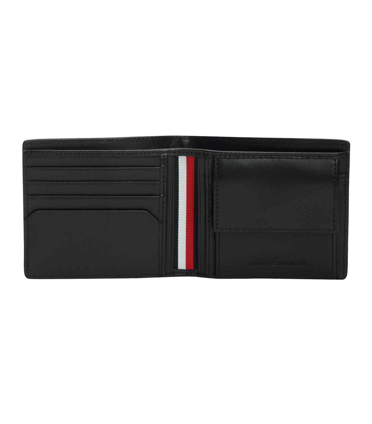 Men's Central Card and Coin Wallet Black