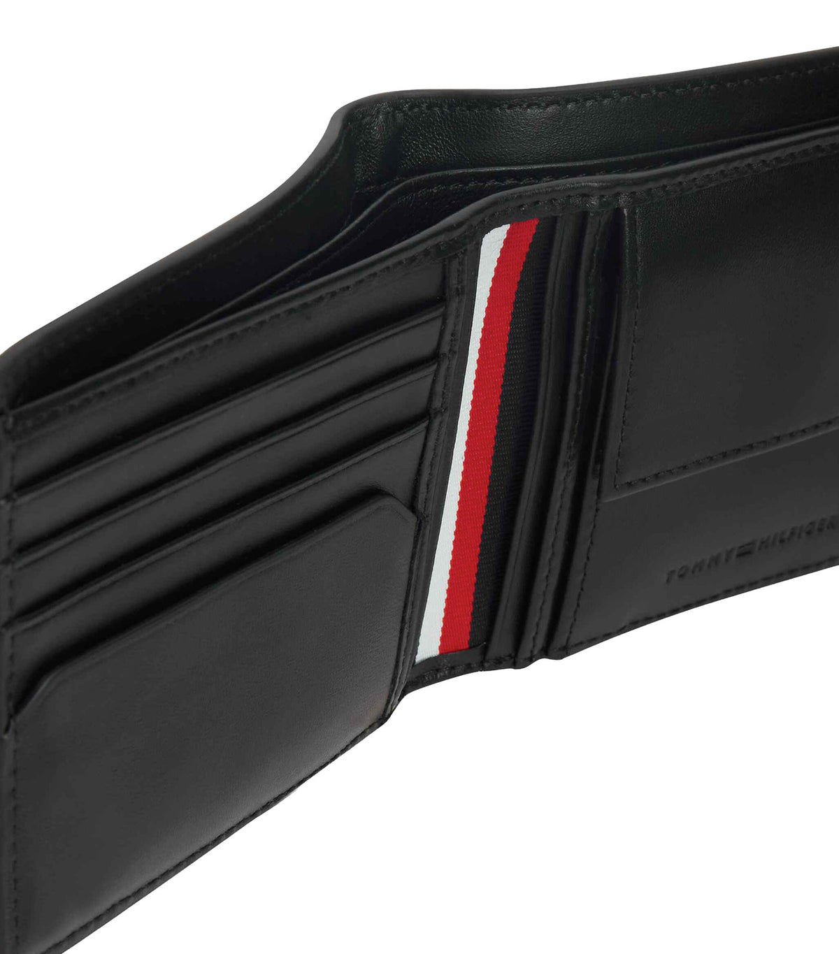 Men's Central Card and Coin Wallet Black