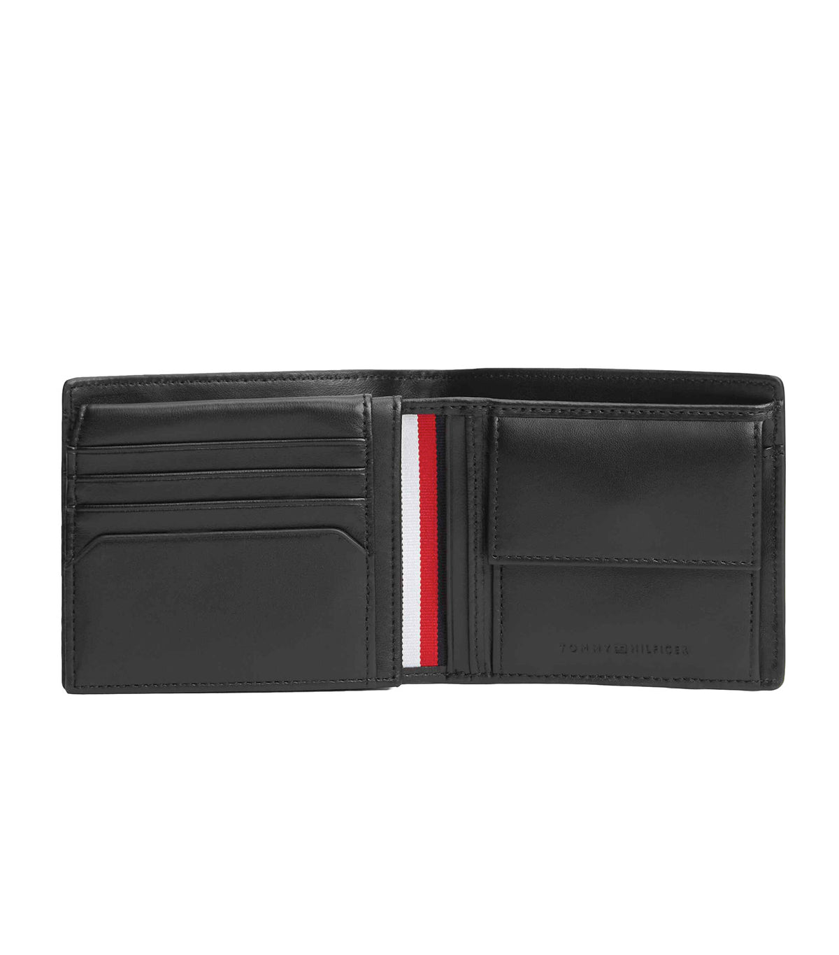 Men's Central CC Flap and Coin Wallet Black