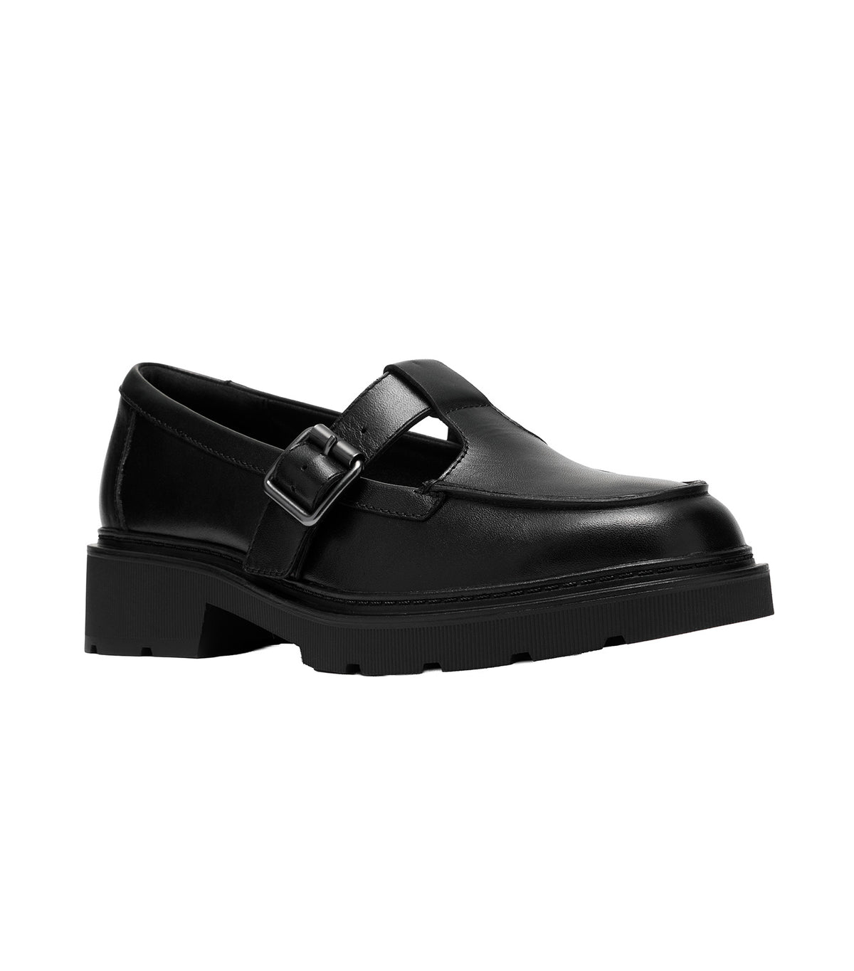 Lauryl Bar Black Leather