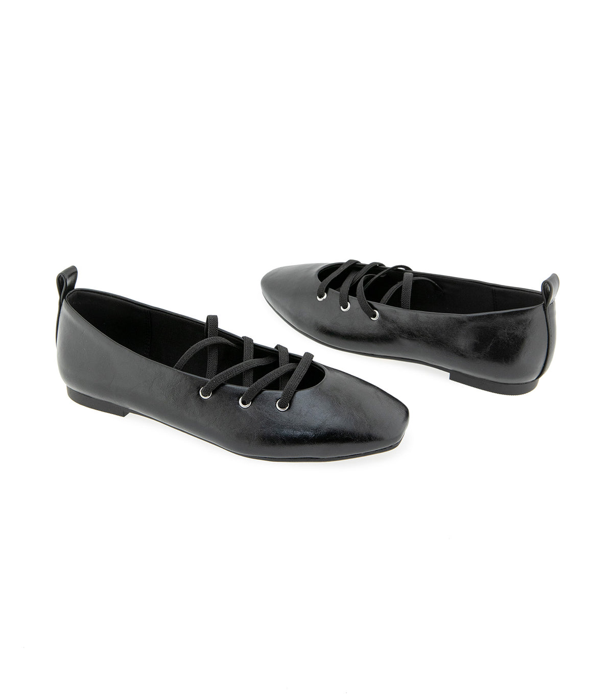 Maxima Ballet Flats Black