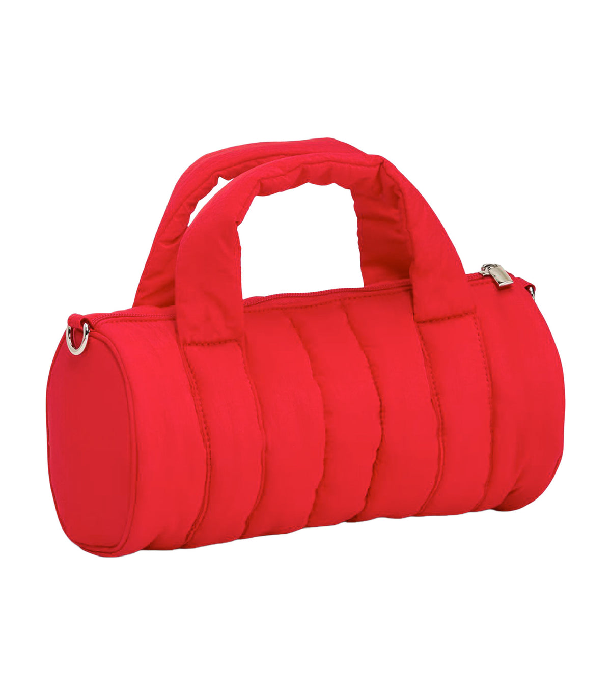 Active Puff Barrel Bag Amaryllis Red