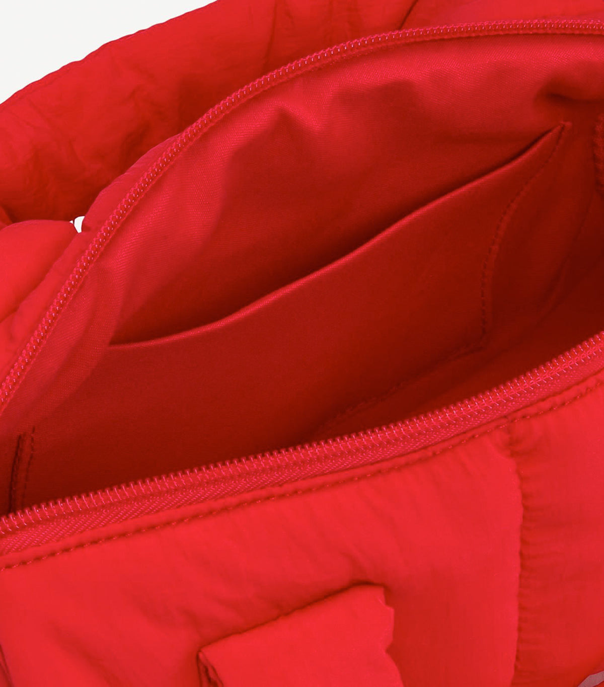 Active Puff Barrel Bag Amaryllis Red