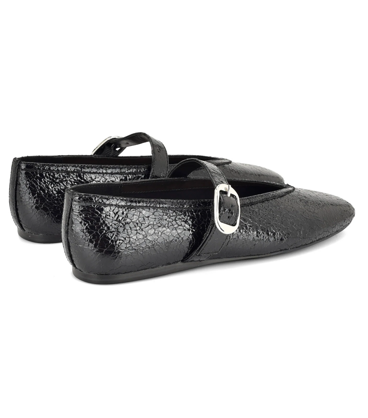 Vancee Mary Jane Ballet Flat Black