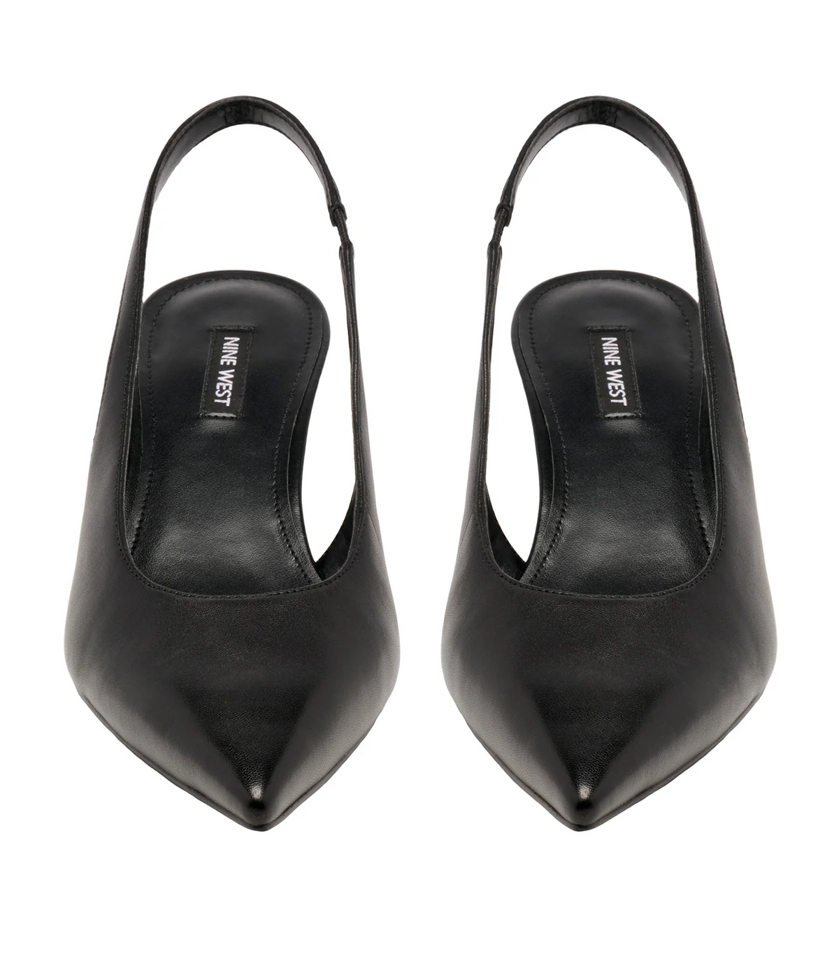 Teron Slingback Wedge Pump Black
