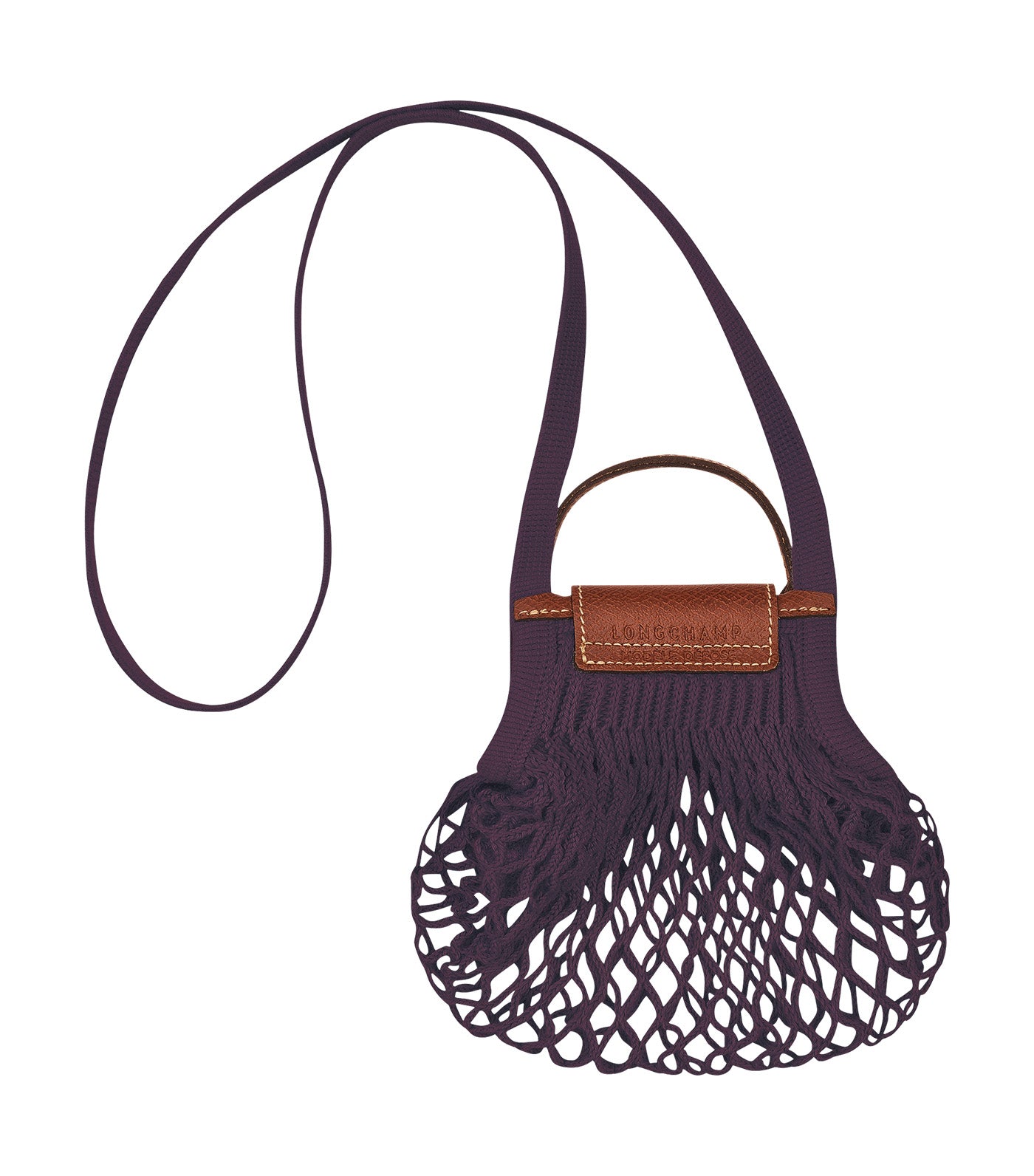 Le Pliage Filet Mesh Bag XS Eggplant