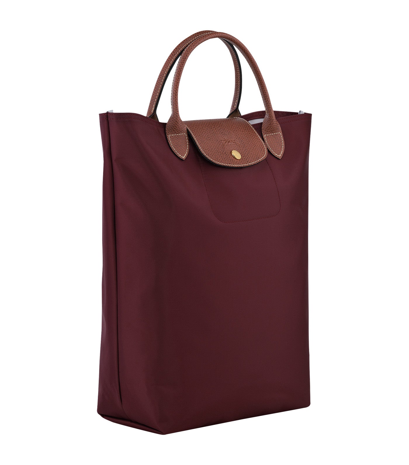 Le Pliage Tote Bag M Burgundy