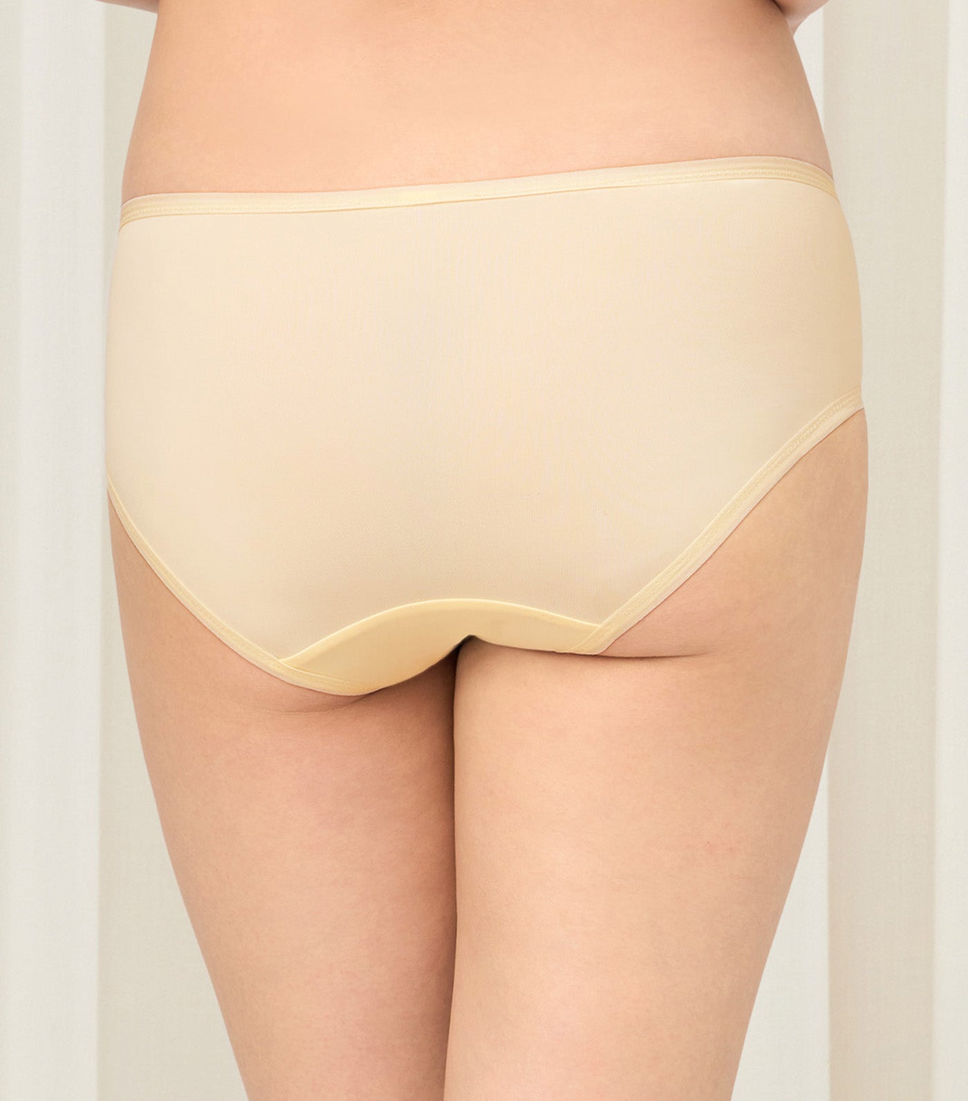 Simply Everyday Basic Hipster Panty Light Yellow