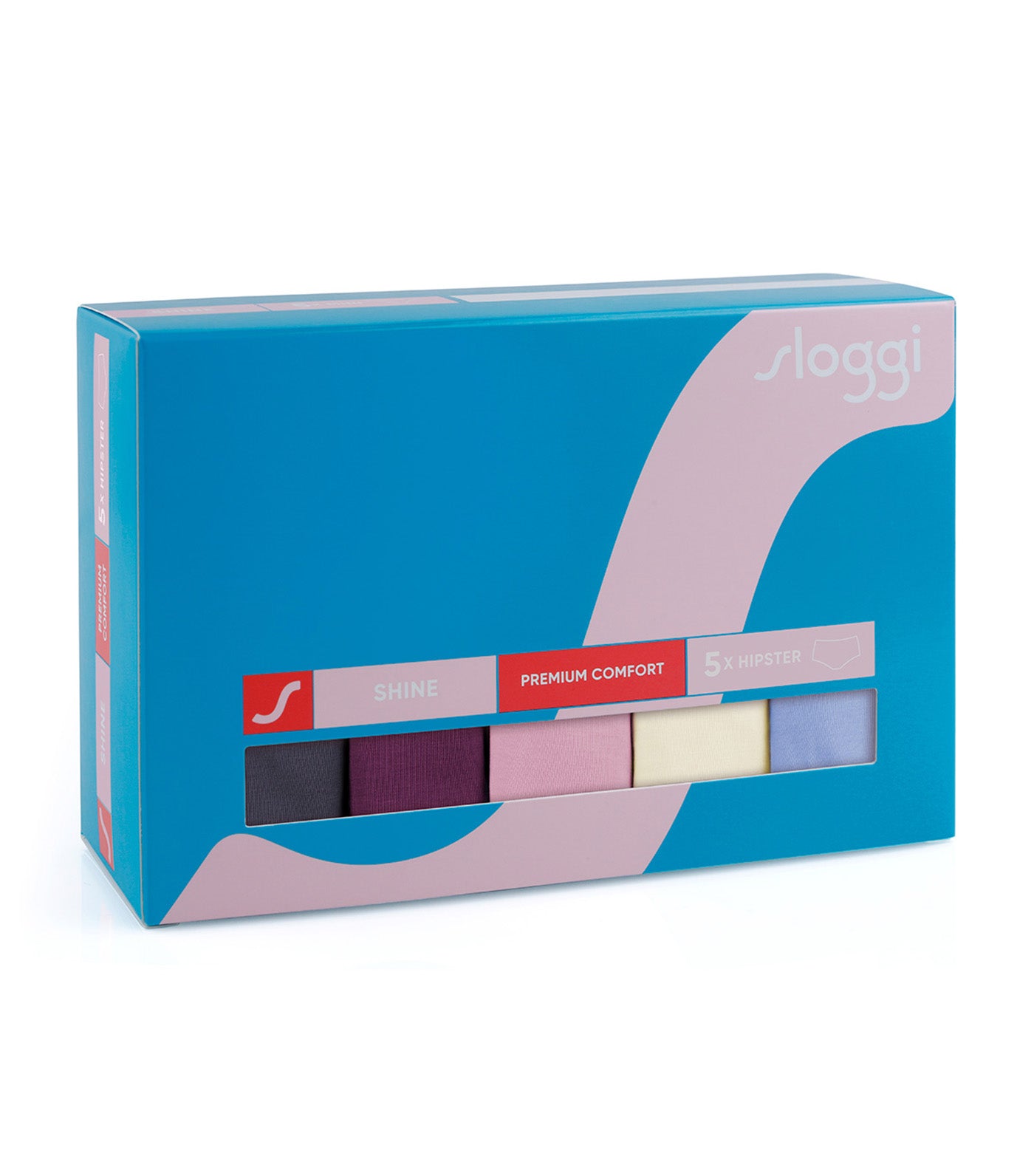 sloggi Shine Hipster 5-Pack Panty