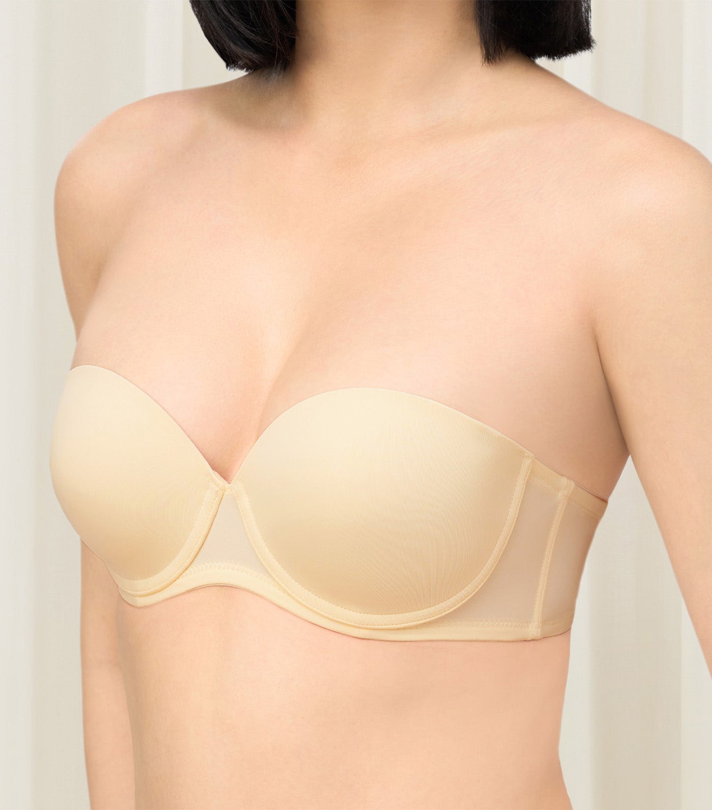 Simply Everyday Wired Padded Bra Light Yellow