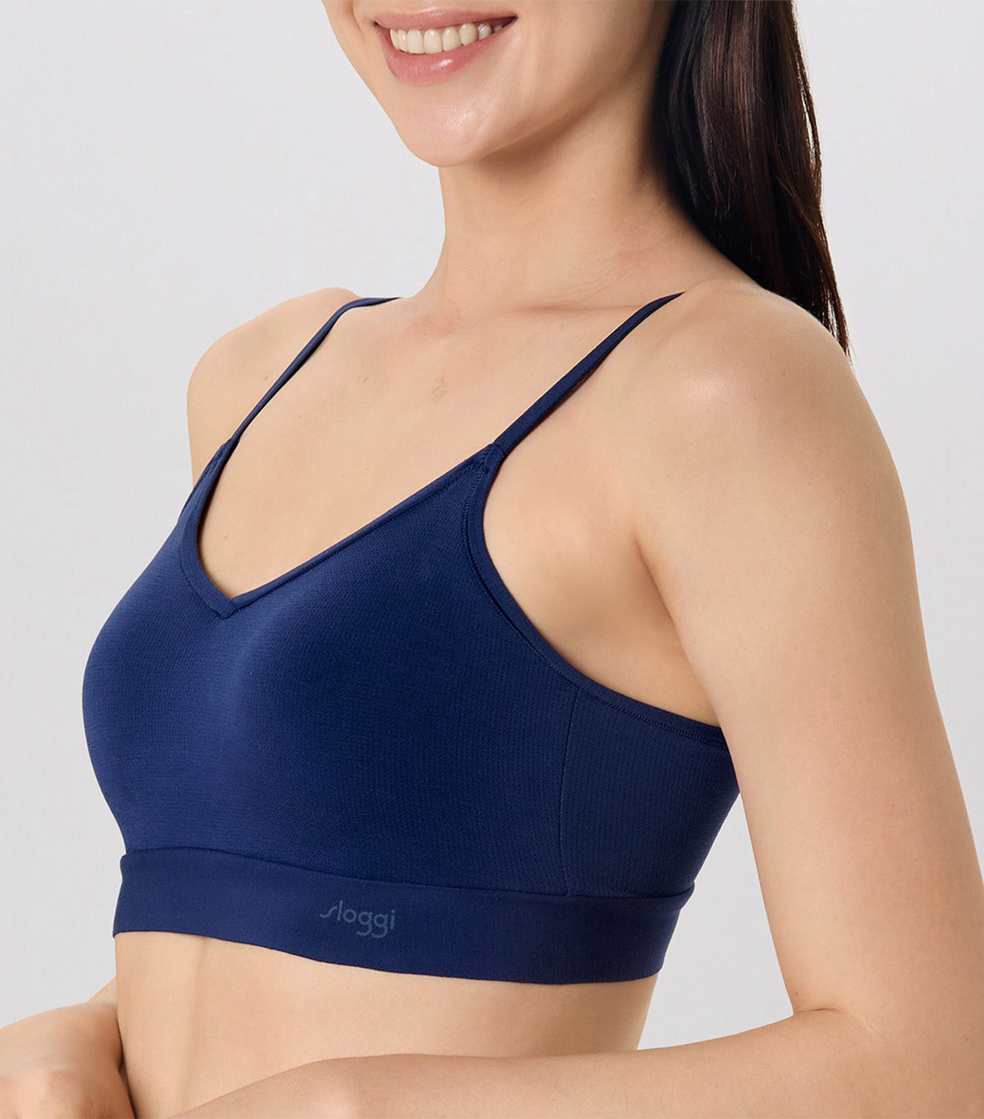 GO Allround Padded Bra Navy Free Size