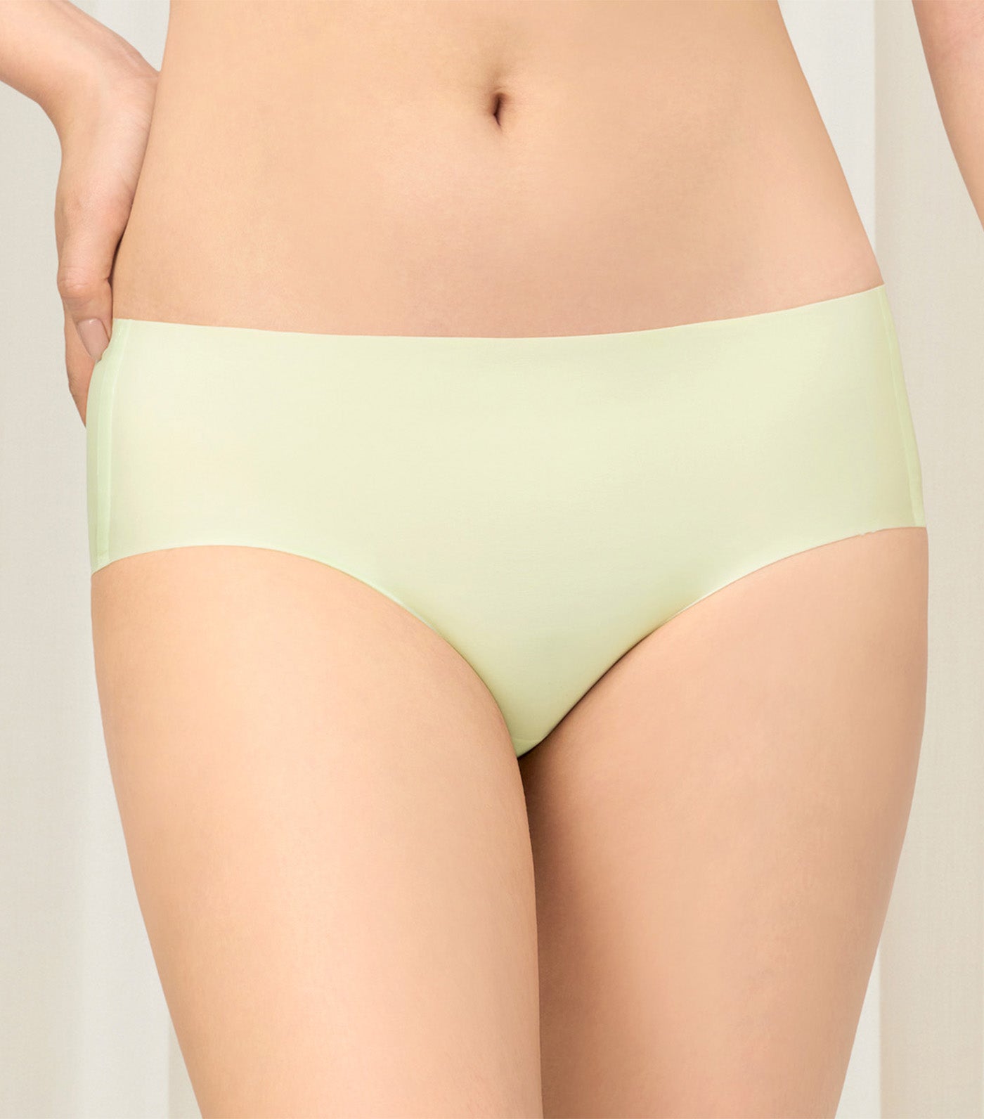 Tri-Zone Hipster Panty Green