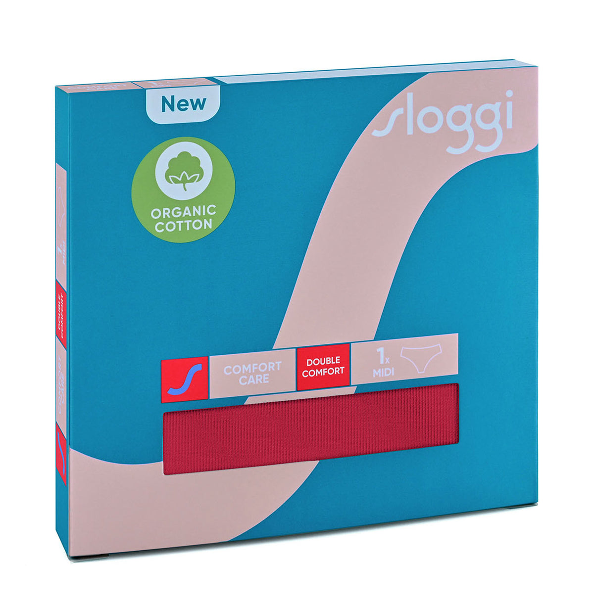 sloggi Comfort Care Midi Panty Red