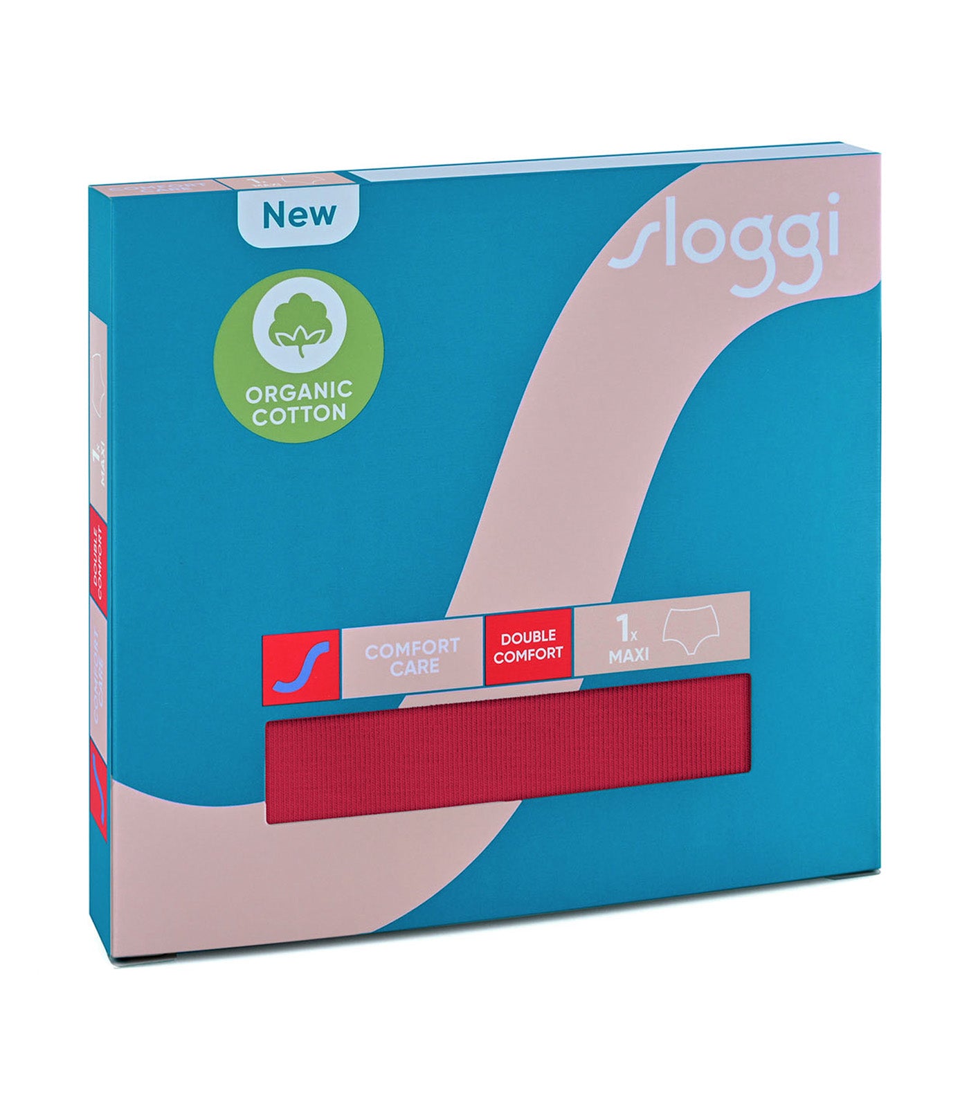 sloggi Comfort Care Maxi Panty Red