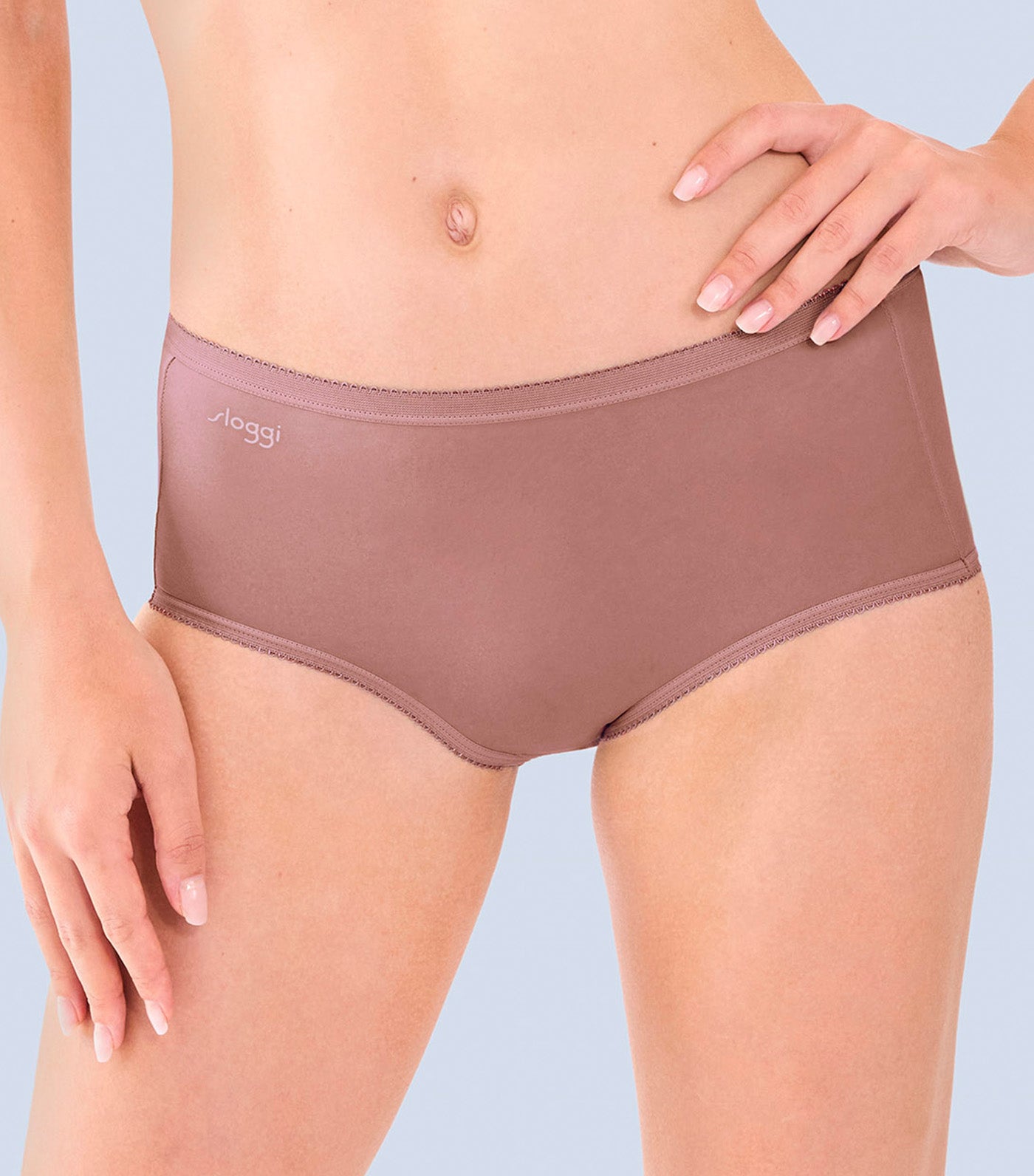 sloggi Comfort Care Maxi Panty Brown