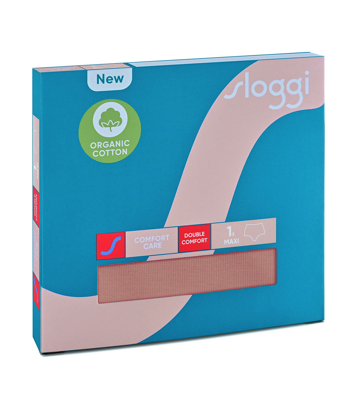 sloggi Comfort Care Maxi Panty Brown