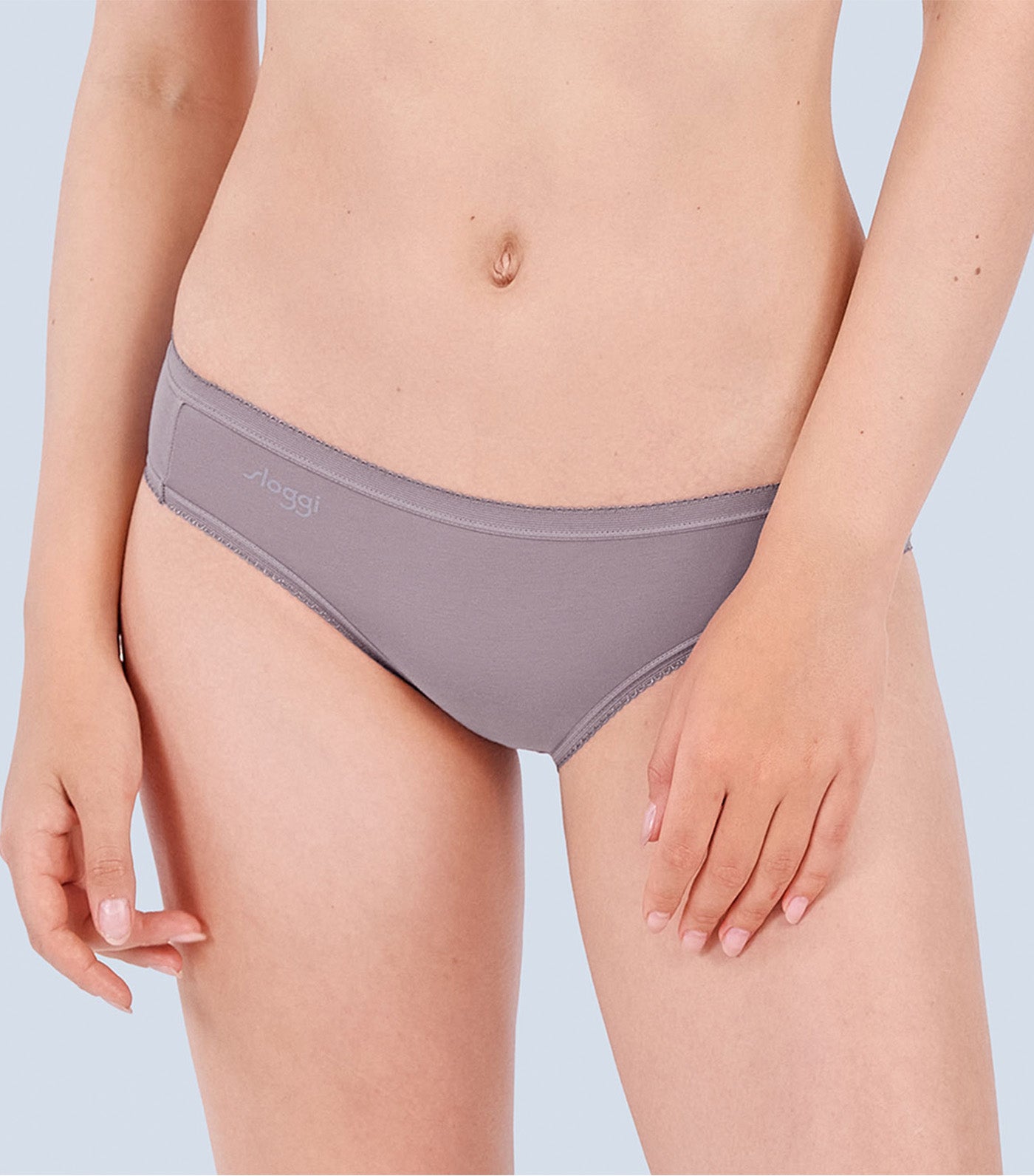 sloggi Comfort Care Midi 2-Pack Panty Cocoa