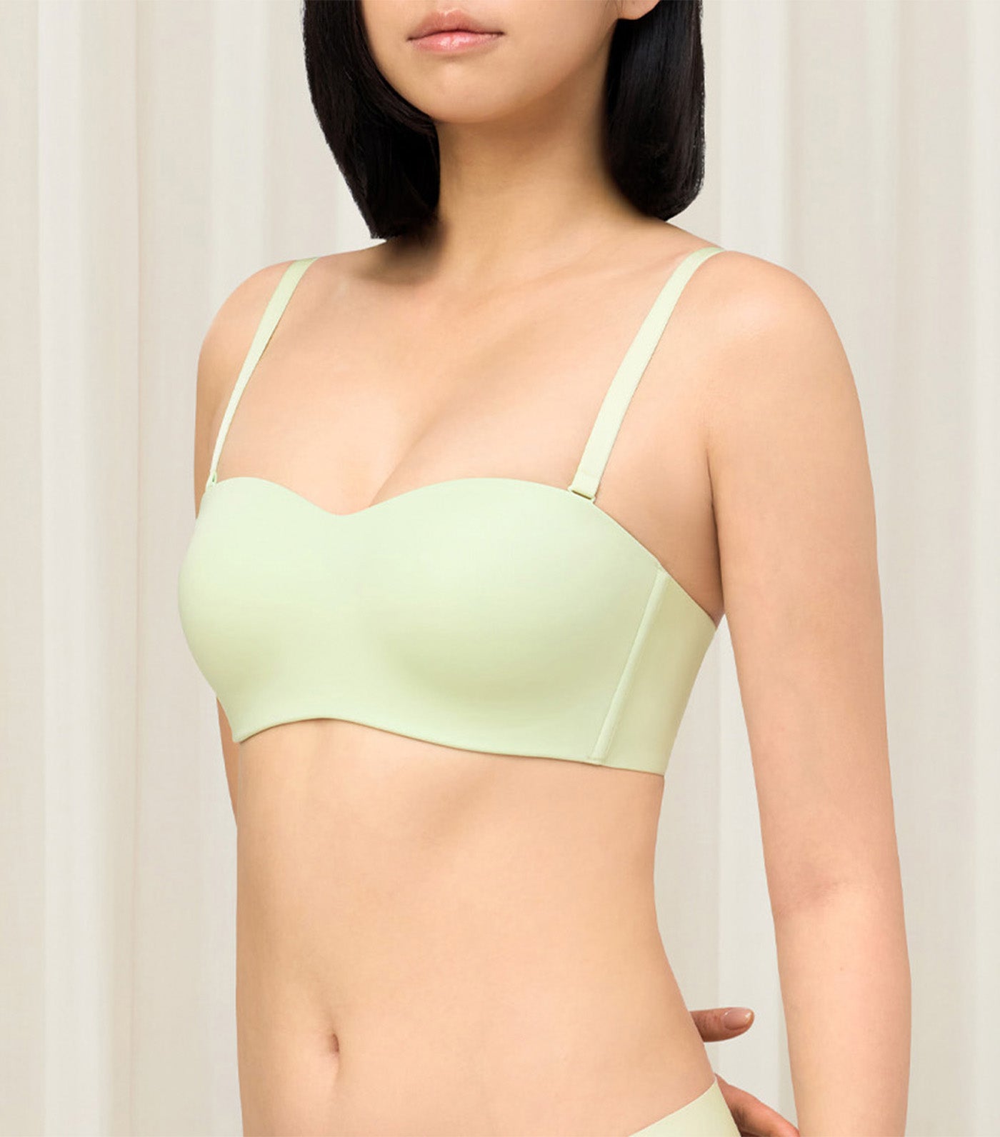 Tri-Zone Non Wired Padded Bra Sherbet Green