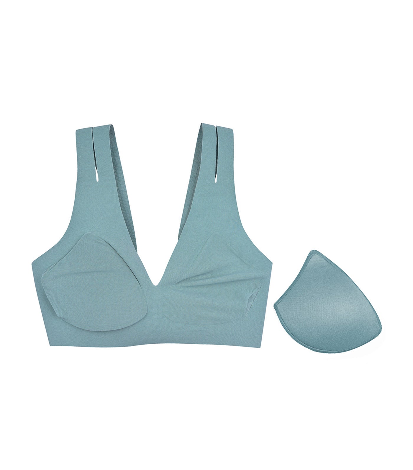 sloggi Zero Feel Flow Bralette Stone Gray