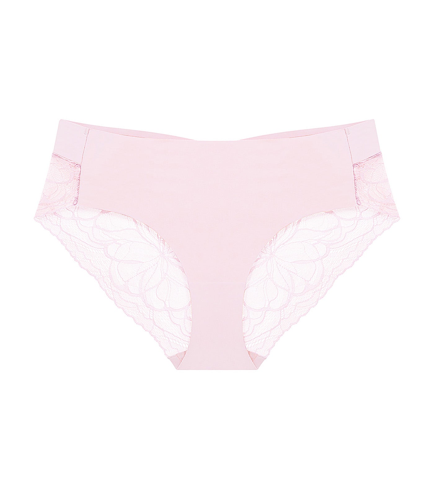 Body Make Up Illusion Lace Hipster Panty Ash Pink