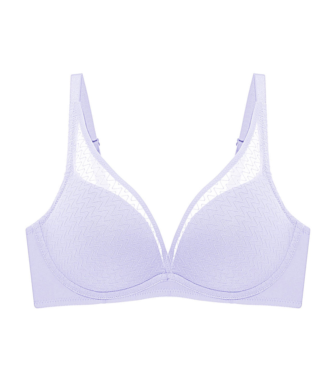 Triumph Simply Everyday Chic Non Wired Push Up Bra Lilac