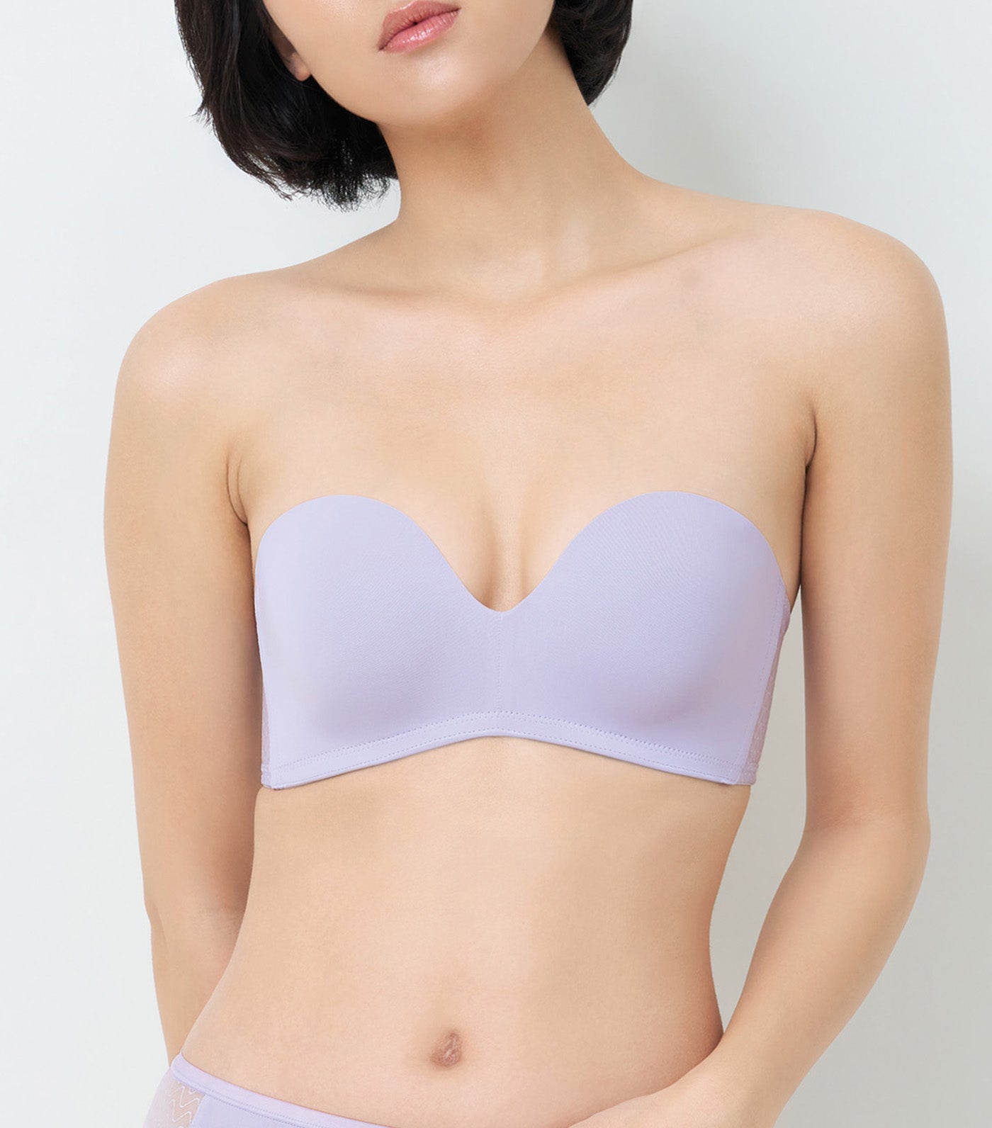 Triumph Simply Everyday Chic Non Wired Detachable Bra Lilac