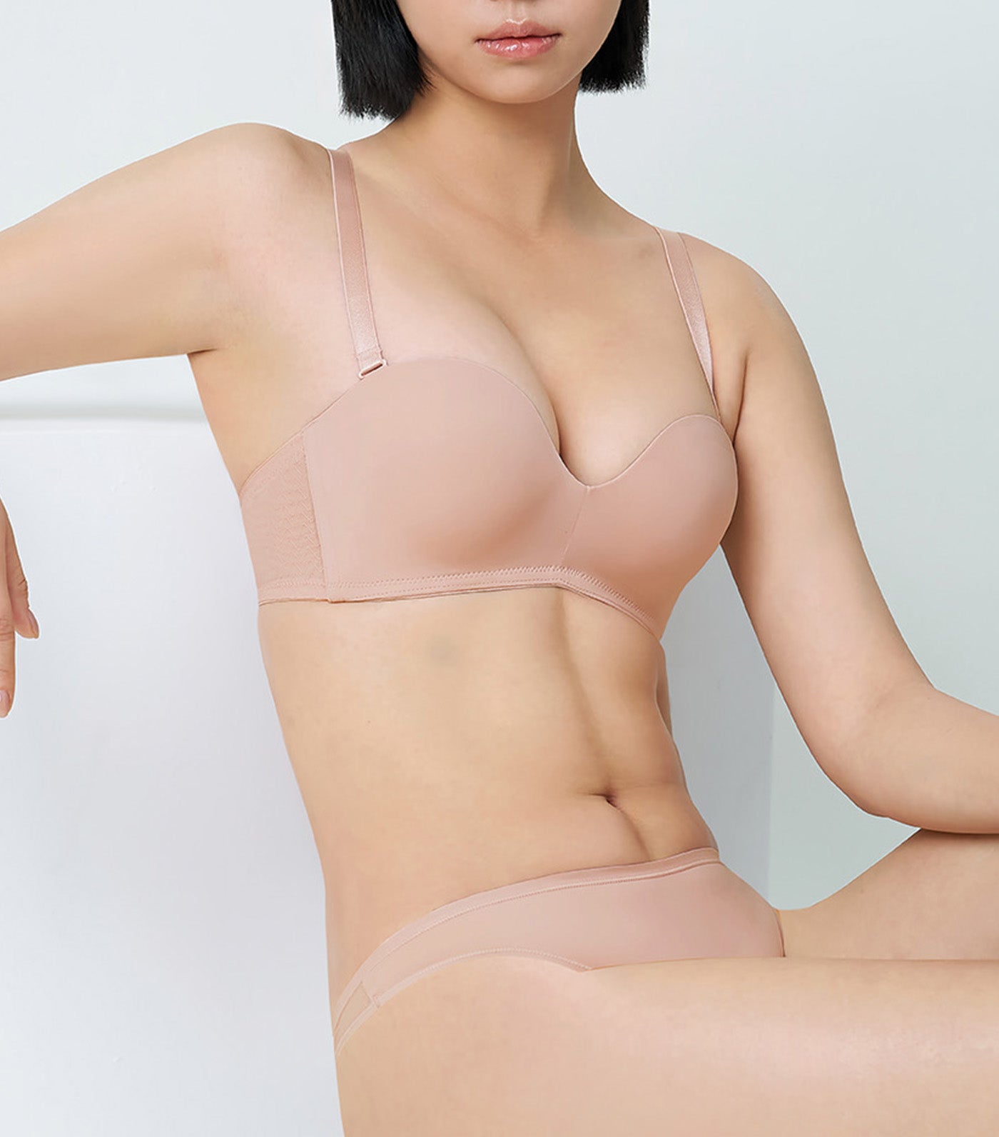 Simply Everyday Chic Non-Wired Detachable PushUp Bra