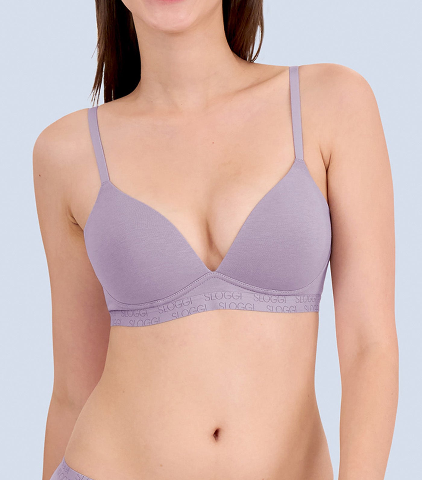 Triumph sloggi GO Vivid Everyday Non Wired Padded Bra Lilac