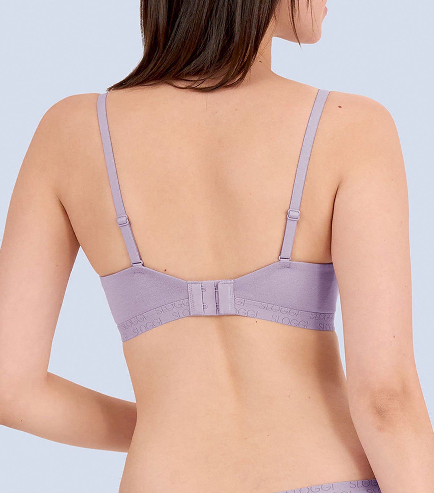 Triumph sloggi GO Vivid Everyday Non Wired Push Up Bra Lilac