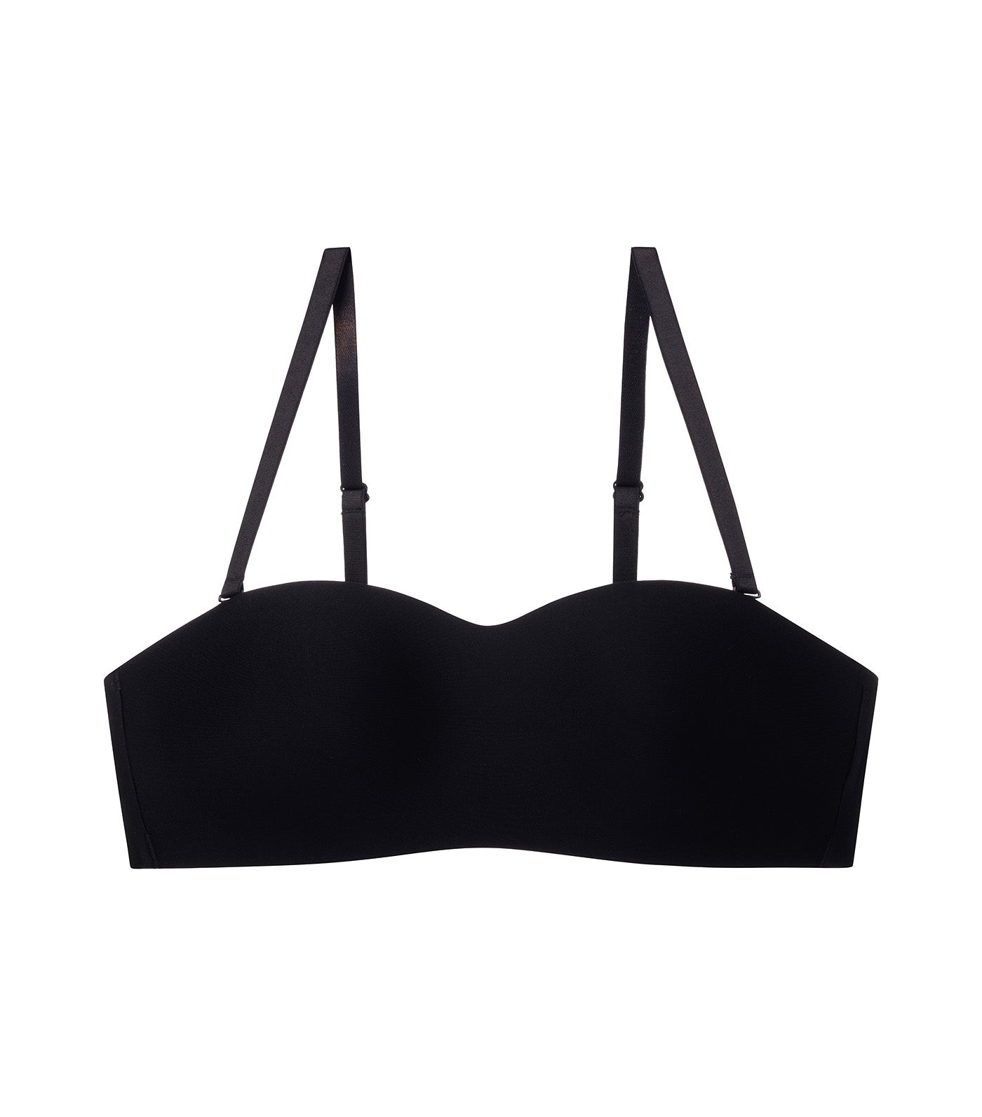 Tri-Zone 2.0 Non-Wired Padded Detachable Bra Black