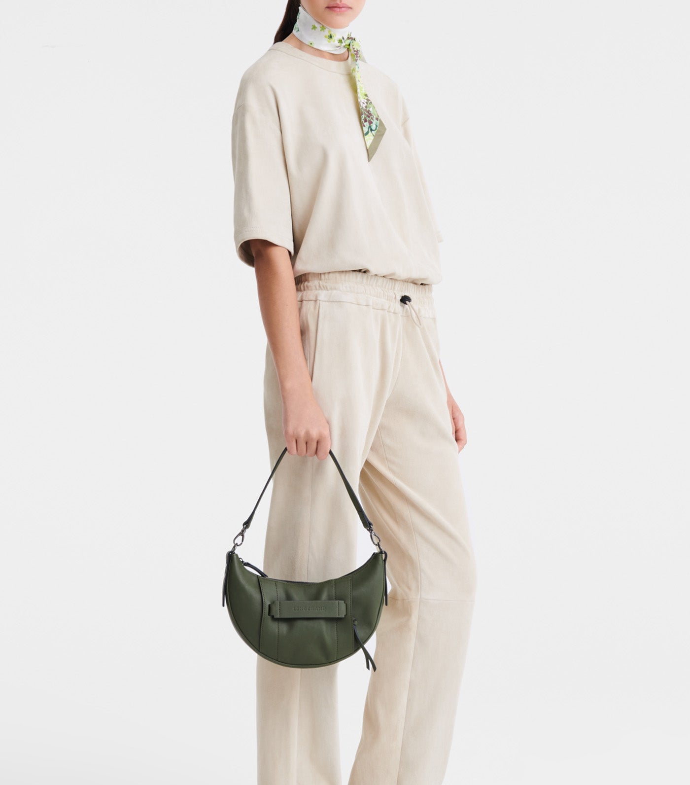 Longchamp 3D S Crossbody Bag Khaki | Rustan's