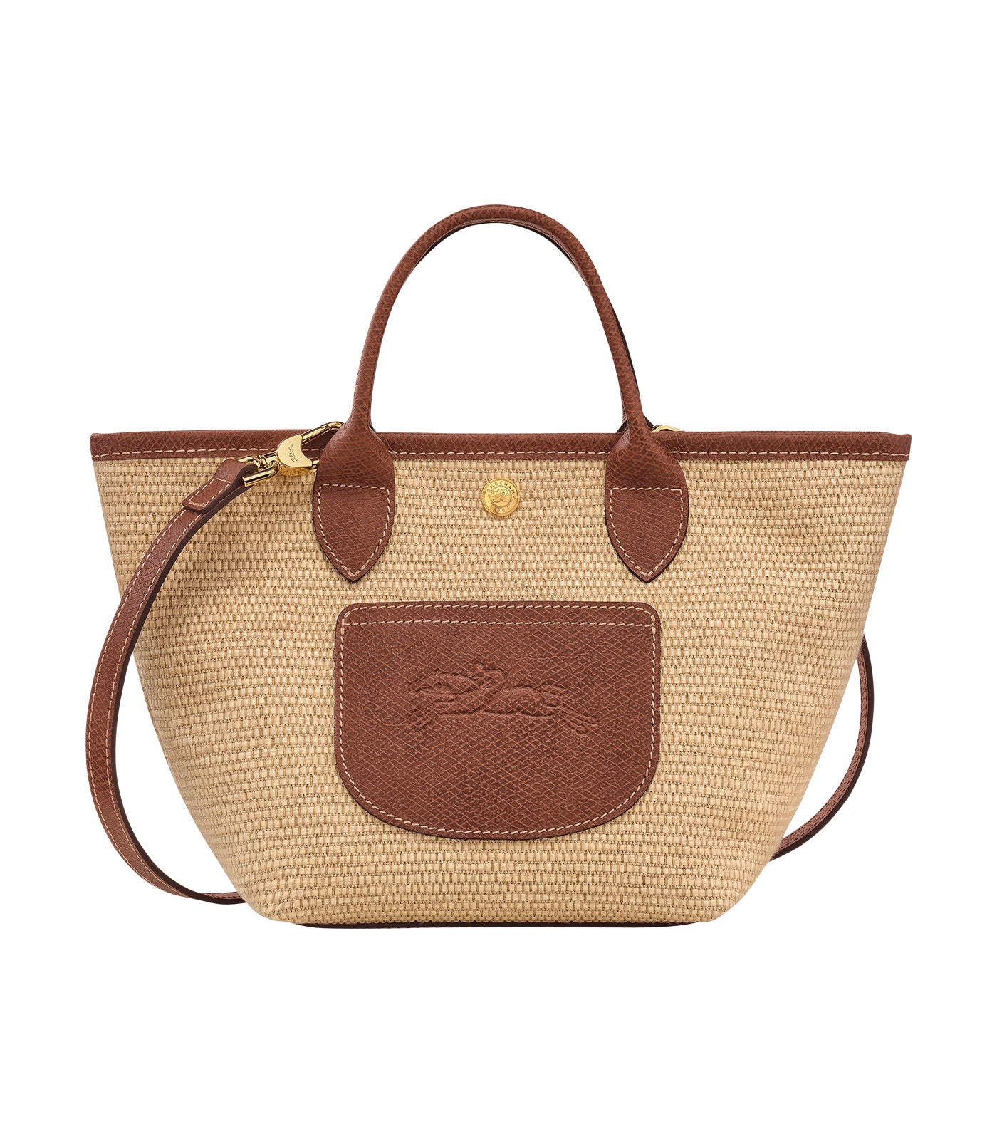 Le Pliage Collection XS Basket Bag Brown