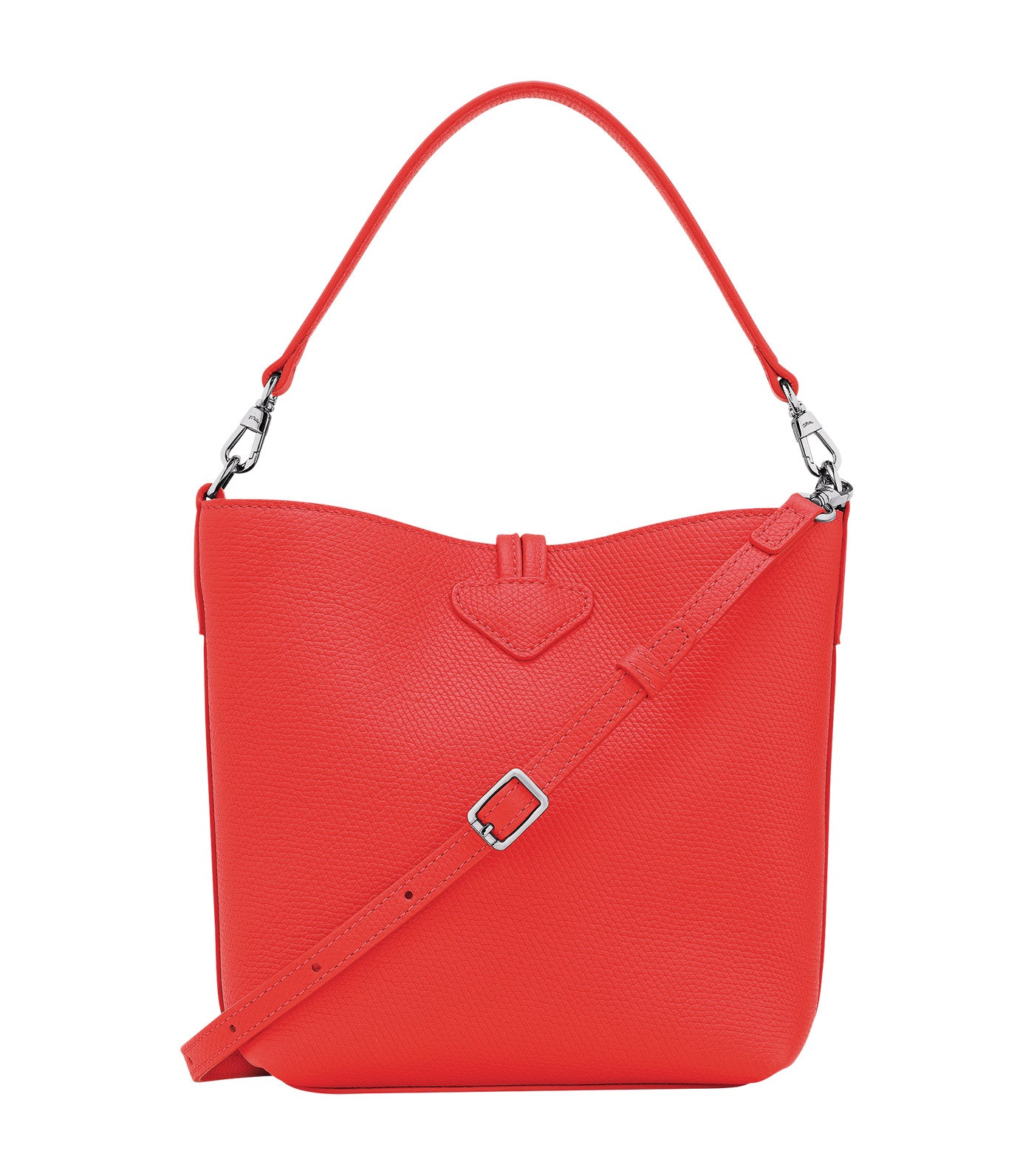 Longchamp Le Roseau Bucket Bag XS Vermilion