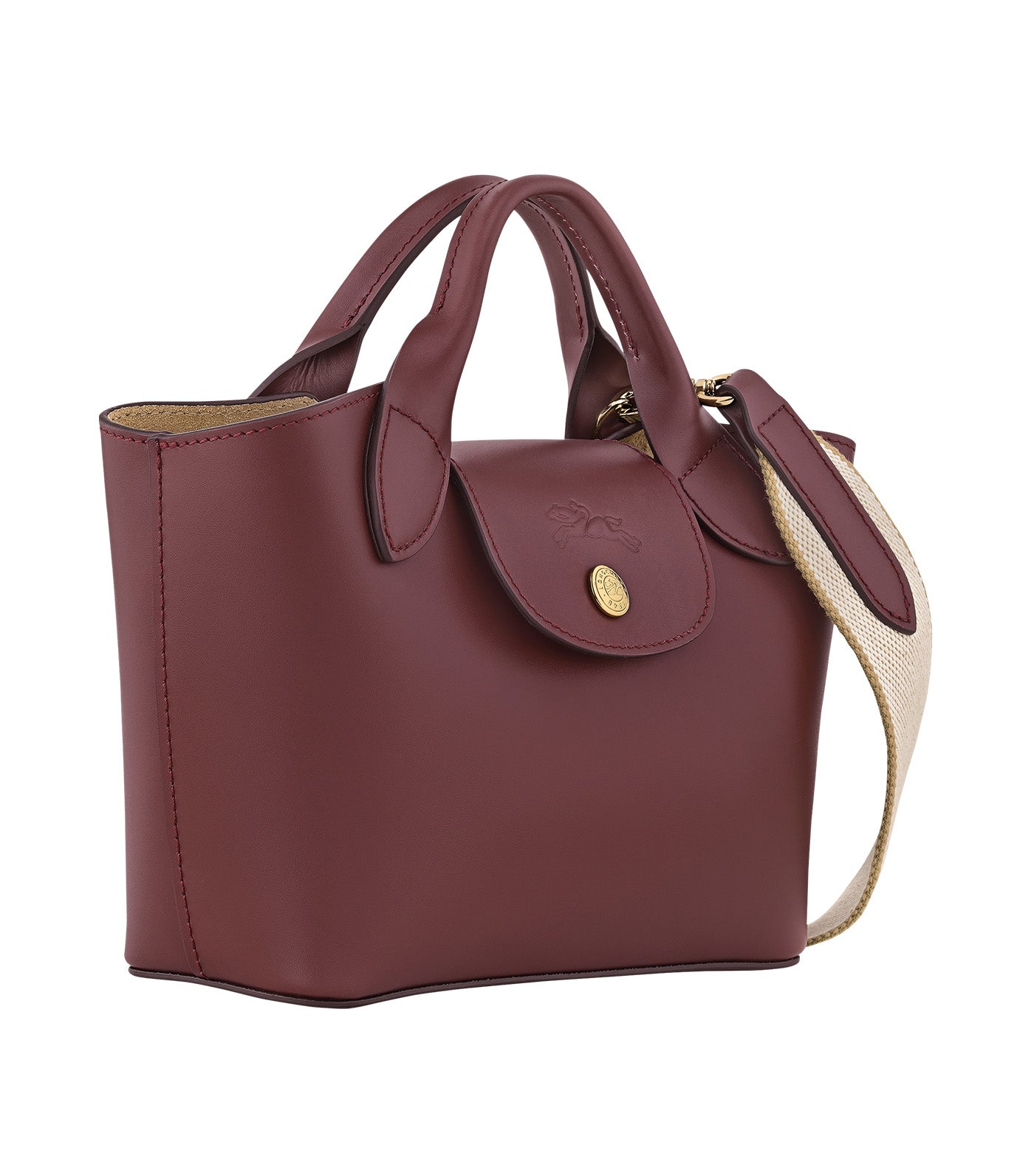 Épure Timeless Tote Bag XS Burgundy