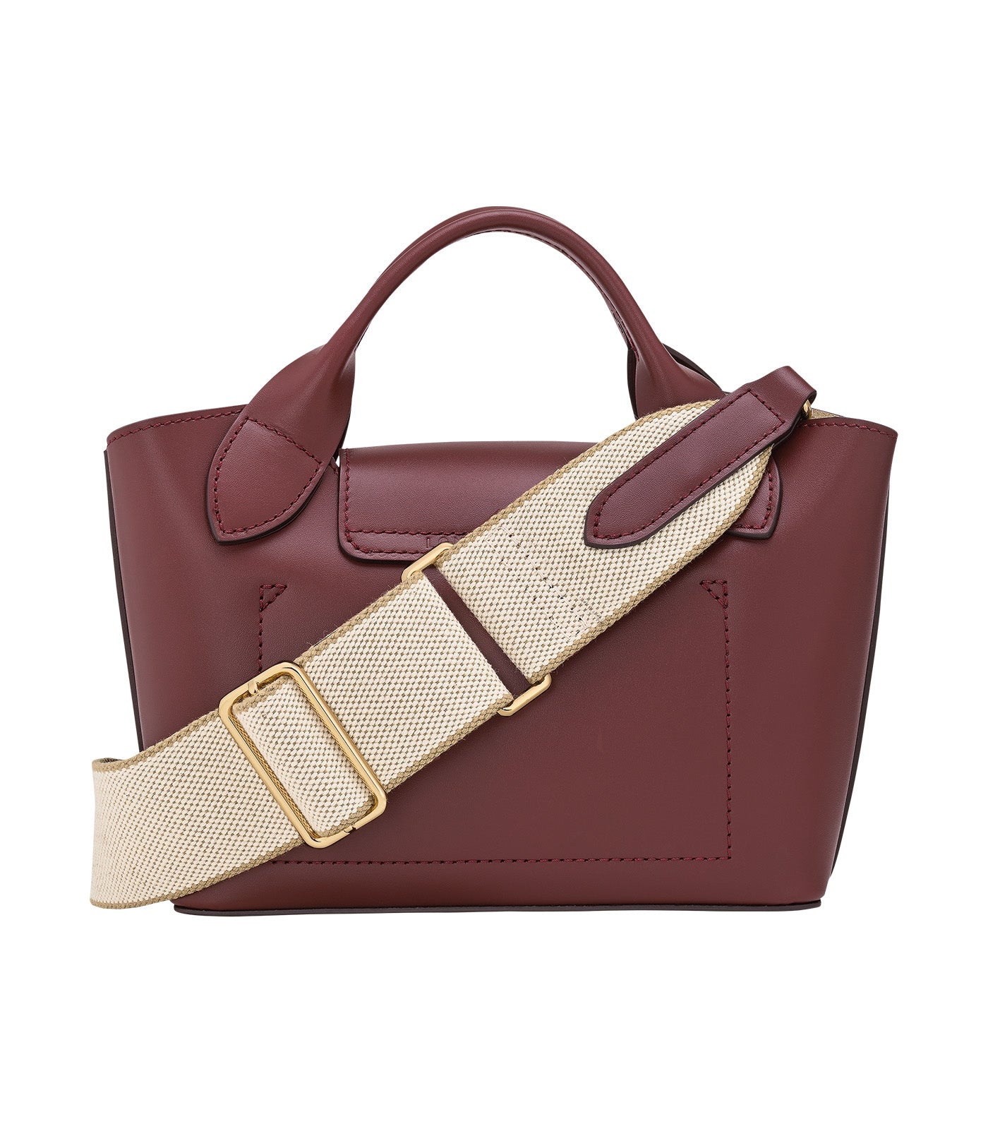 Épure Timeless Tote Bag XS Burgundy