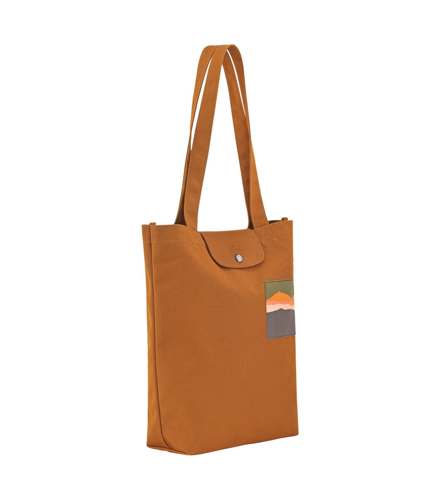 Caroline Hélain x Longchamp Tote Bag M Caramel