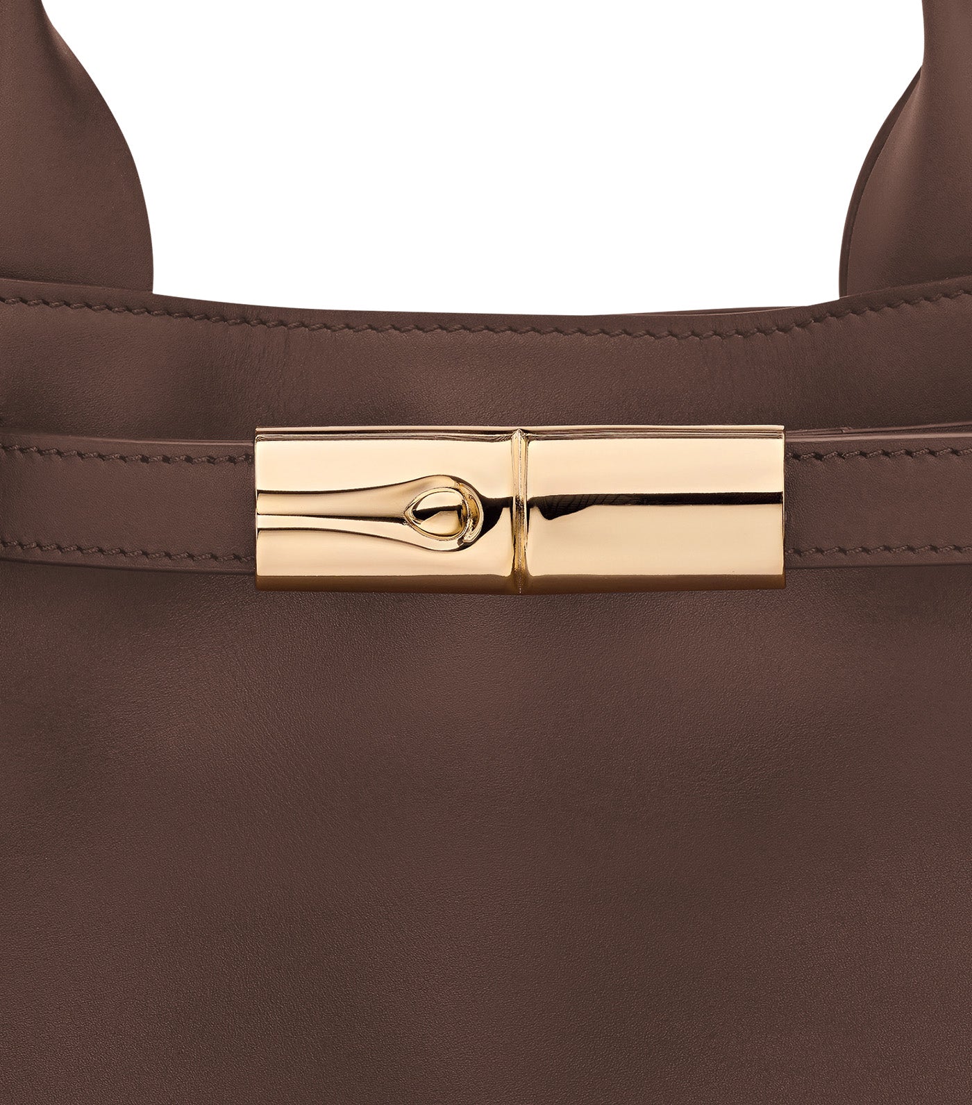 Longchamp Le Roseau Le Smart Tote Bag L Mocha 