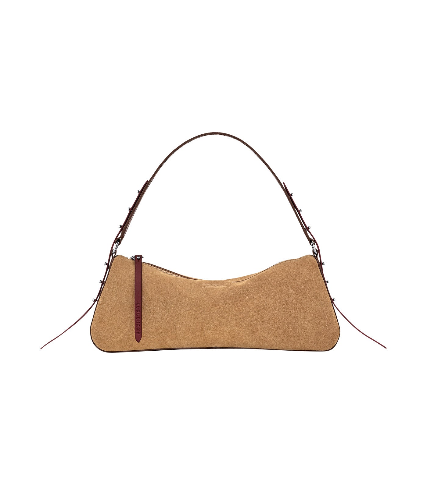 Re-Play Croco Shoulder Bag L Coffee
