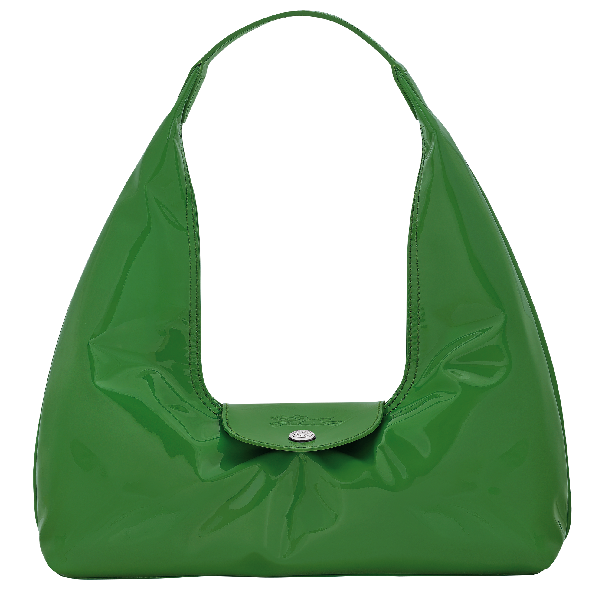 Le Pliage Xtra Glossy Shoulder Bag M Matcha