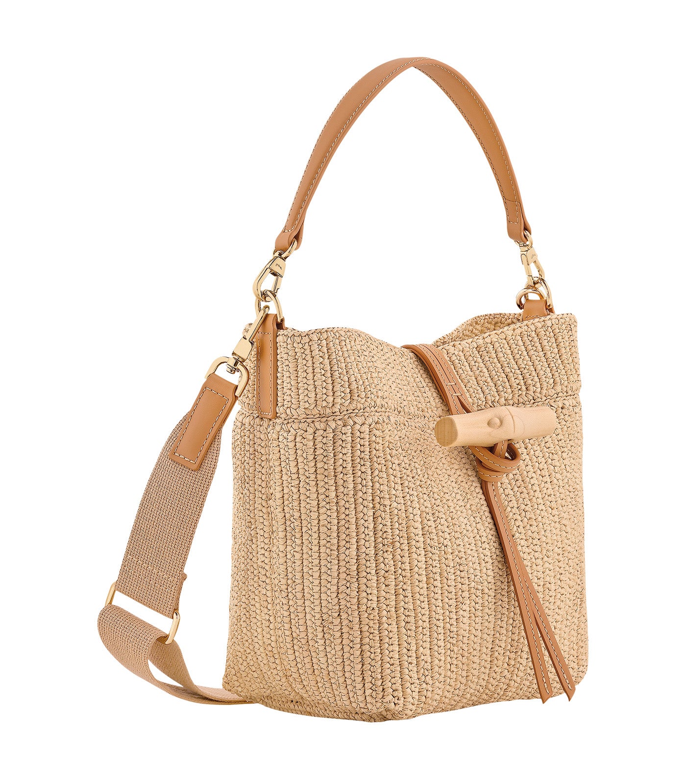 Le Roseau Bucket Bag XS Vegetal